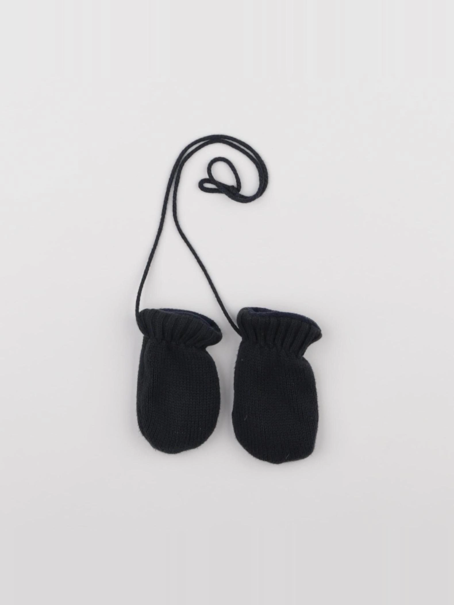 Petit Bateau - moufles bleu - 18 mois