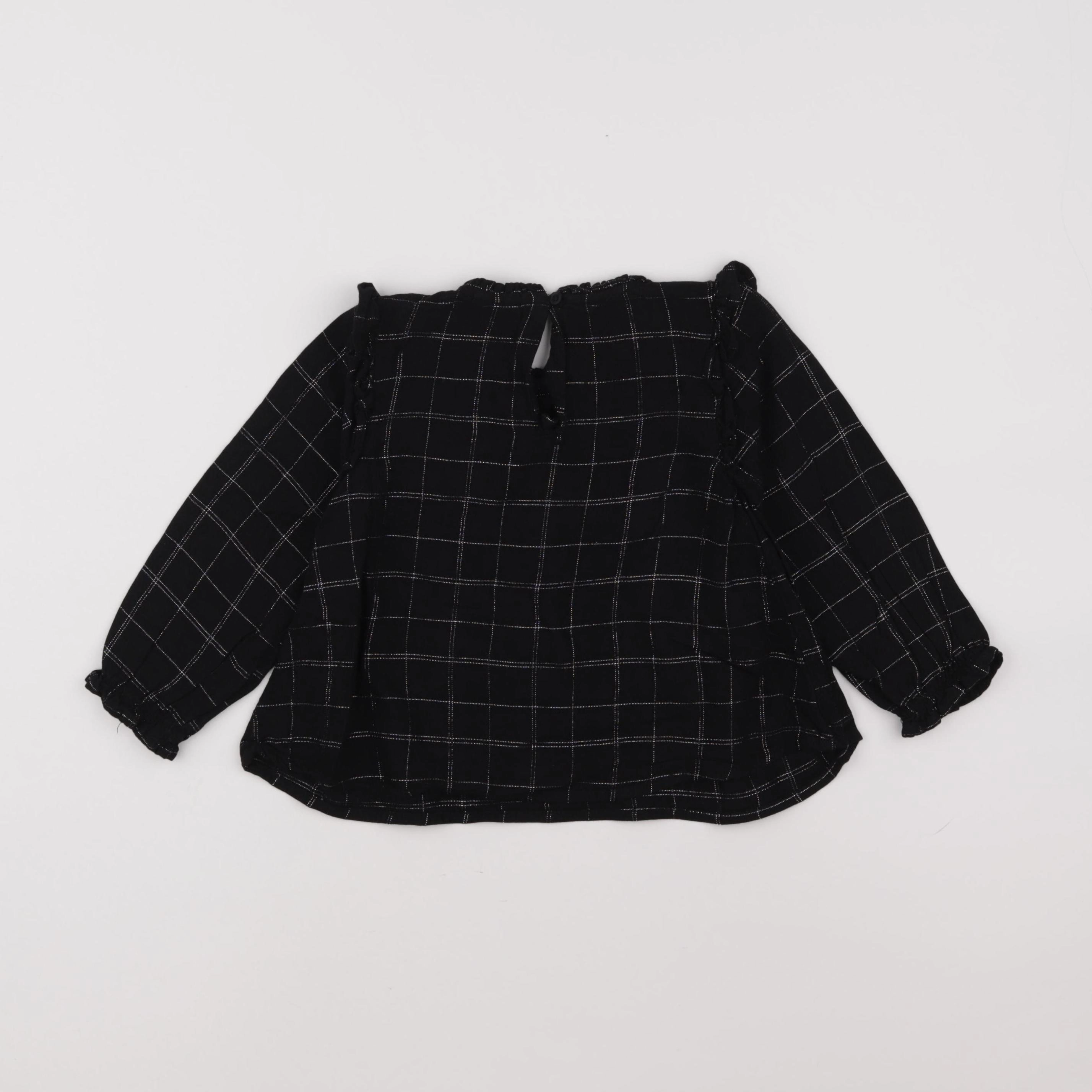 Tape à l'oeil - blouse noir - 2/3 ans