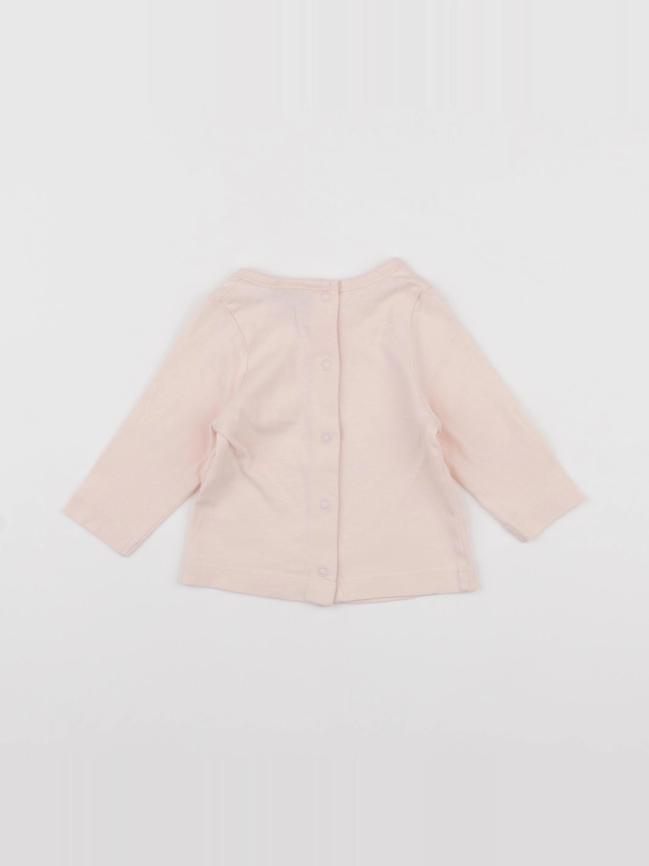 Tape à l'oeil - tee-shirt rose - 3 mois