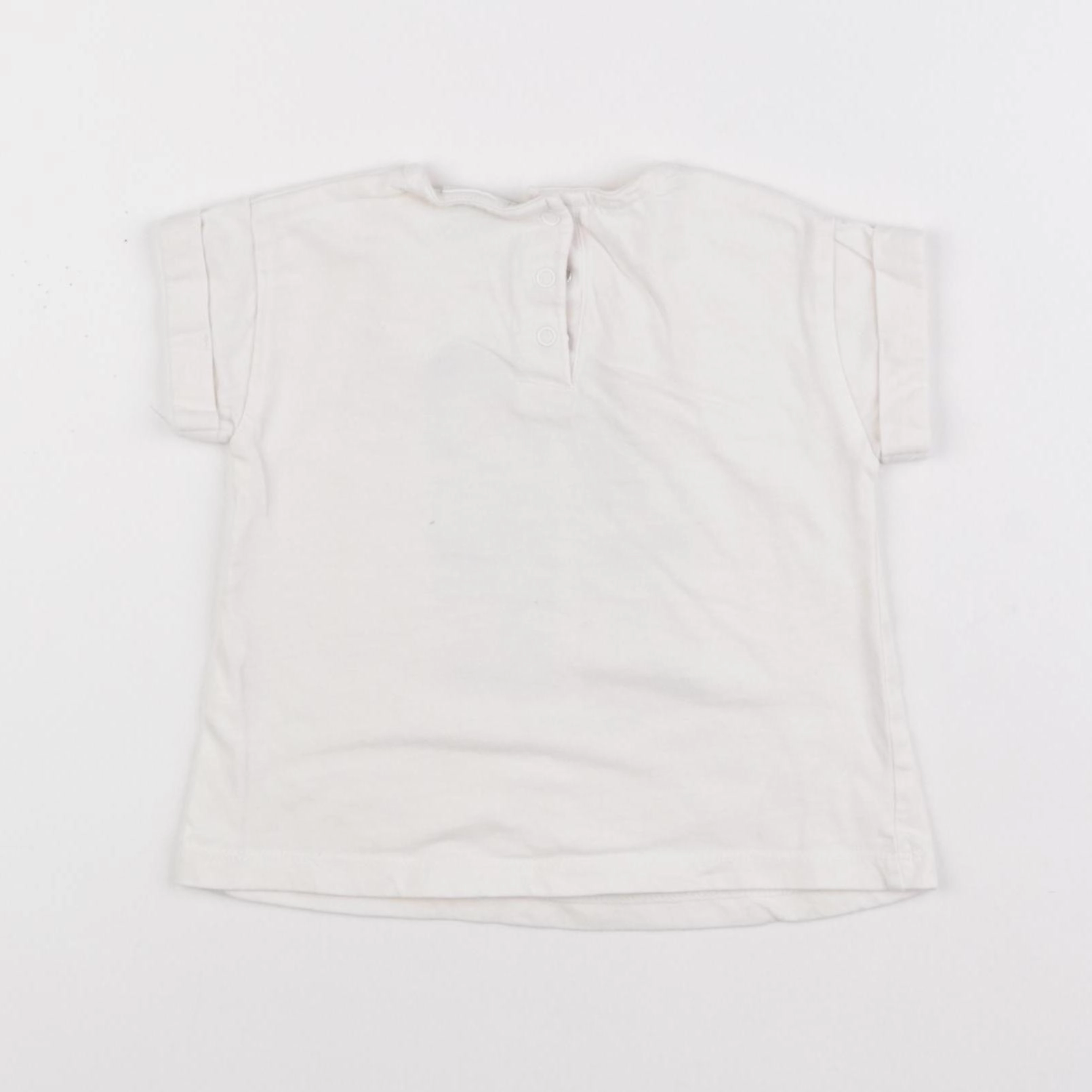 Tape à l'oeil - tee-shirt blanc - 12 mois
