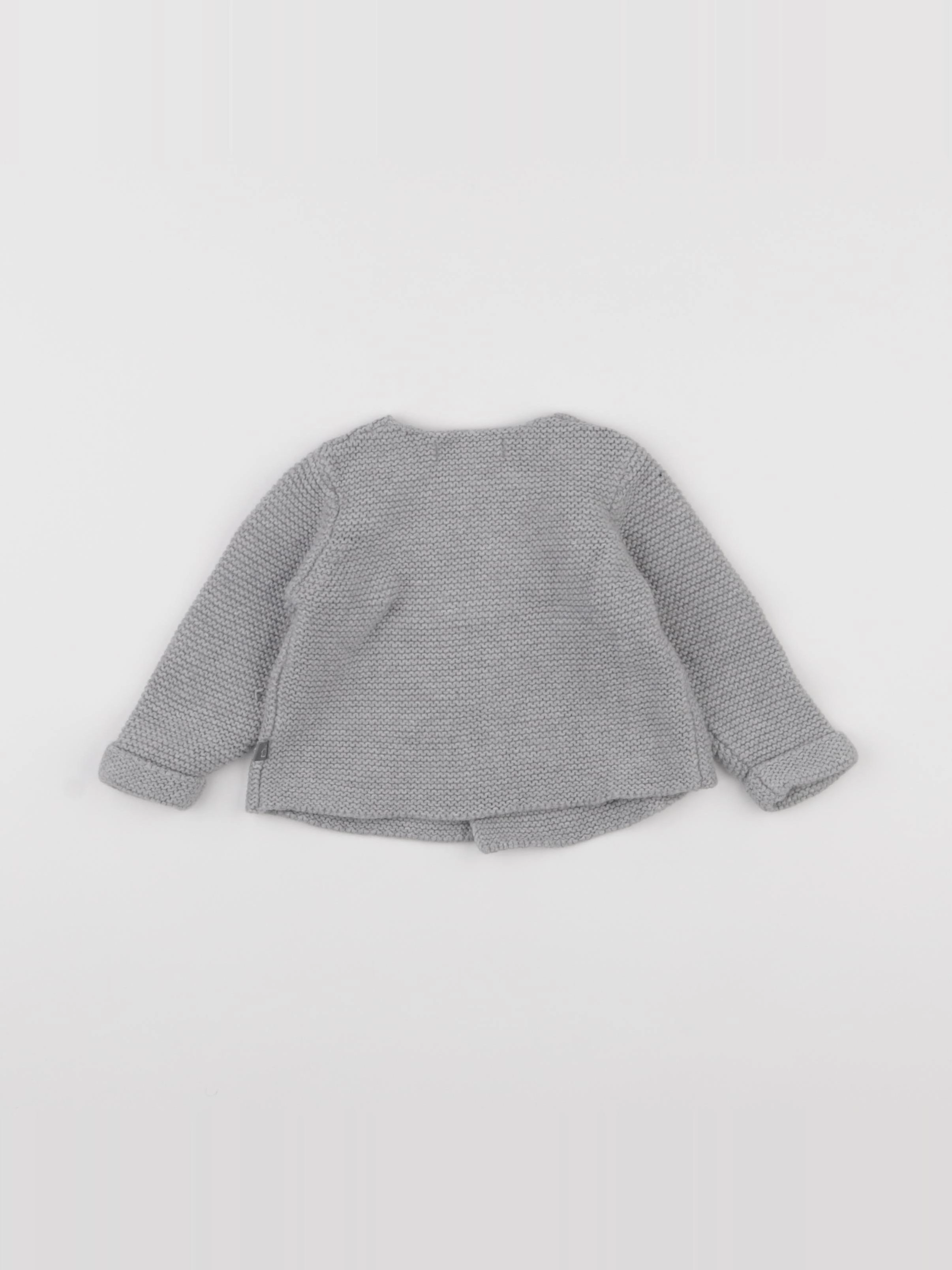 Cadet Rousselle - gilet gris - 6 mois