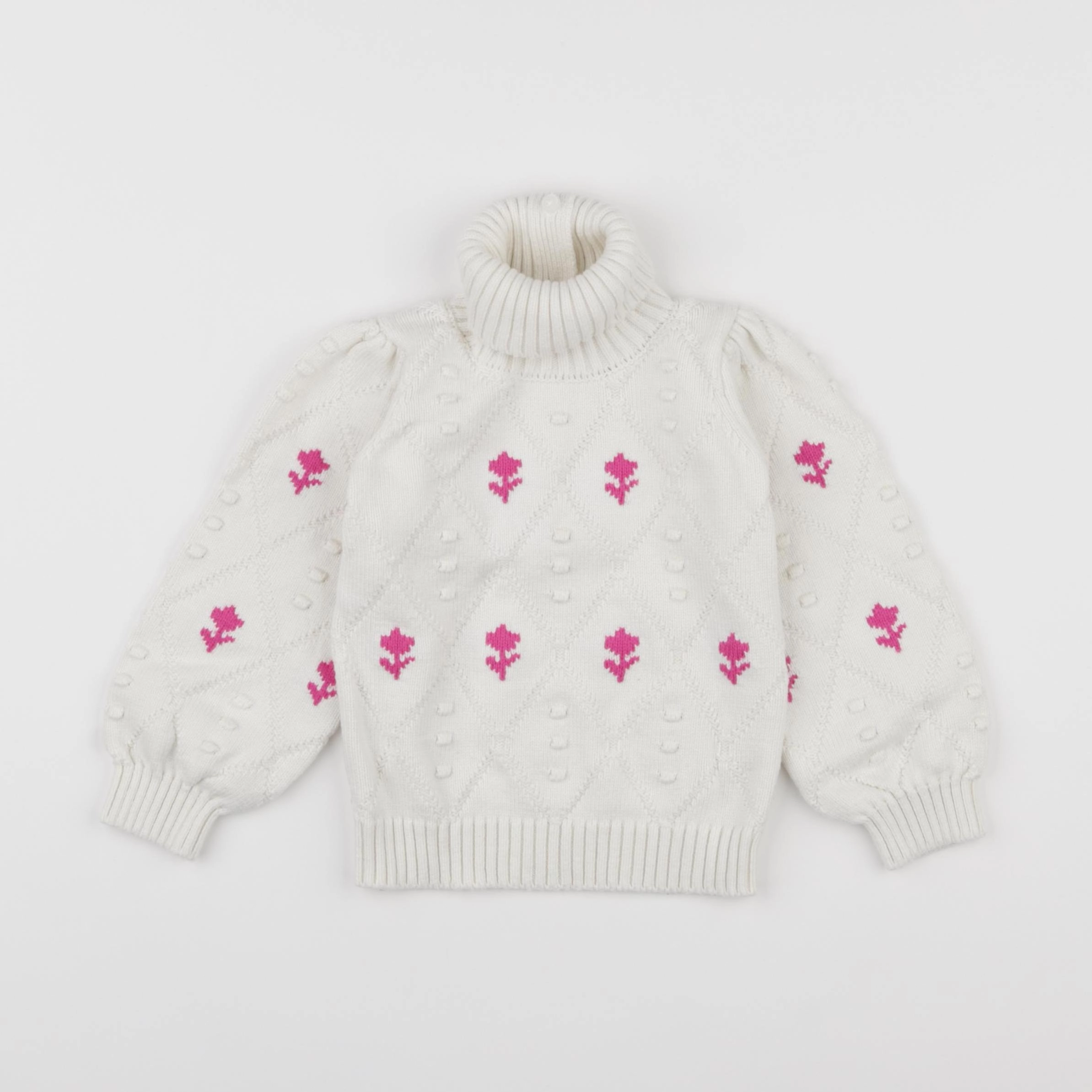 Janie and Jack - pull blanc - 18/24 mois