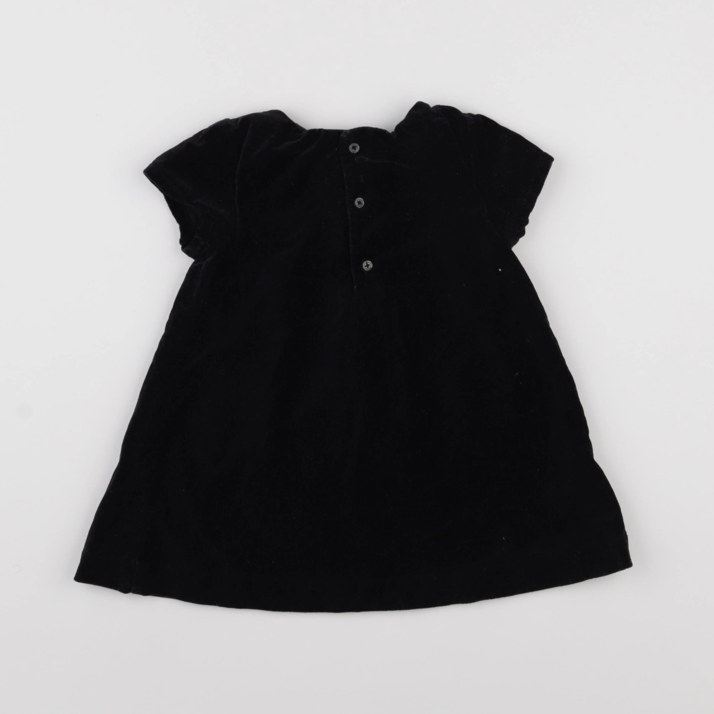 Boutchou - robe noir - 12 mois