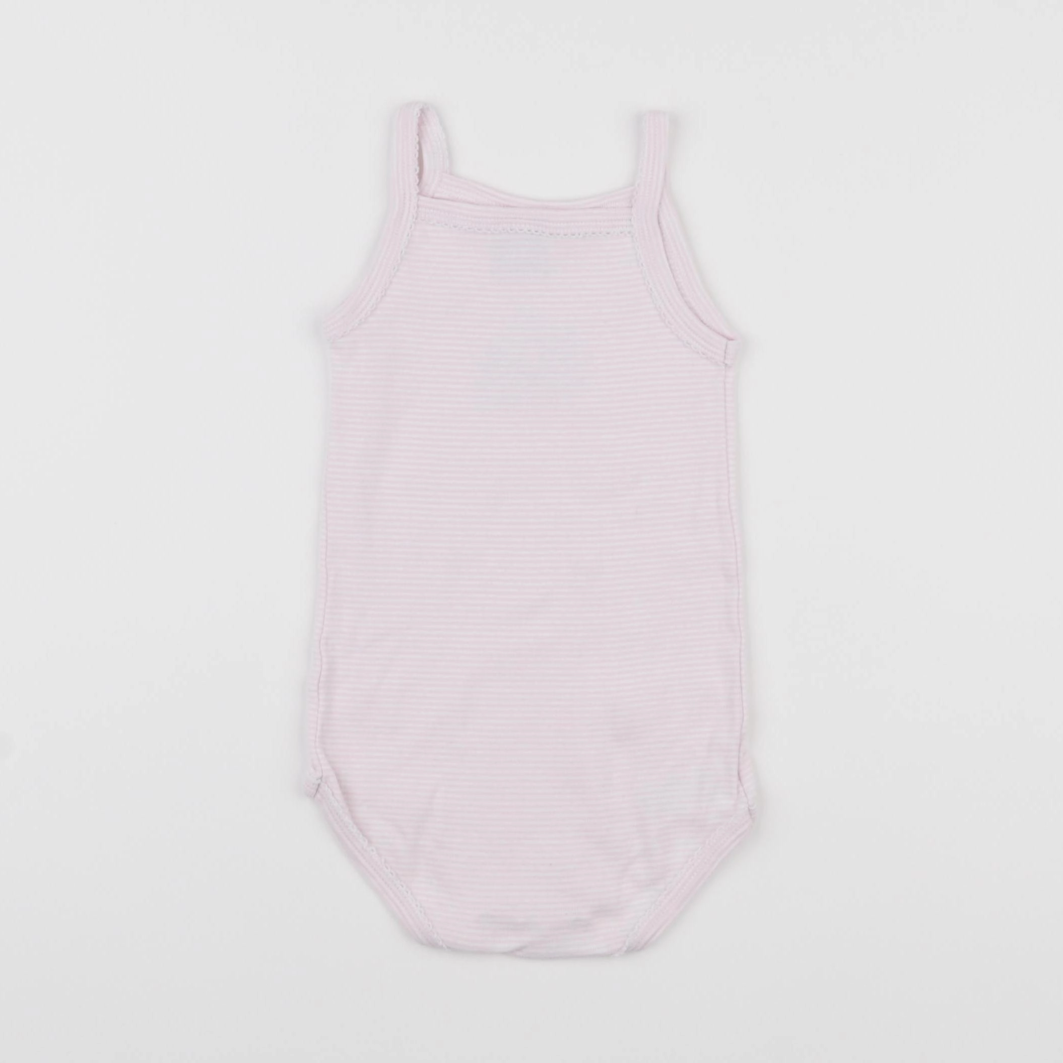 Petit Bateau - body rose - 18 mois
