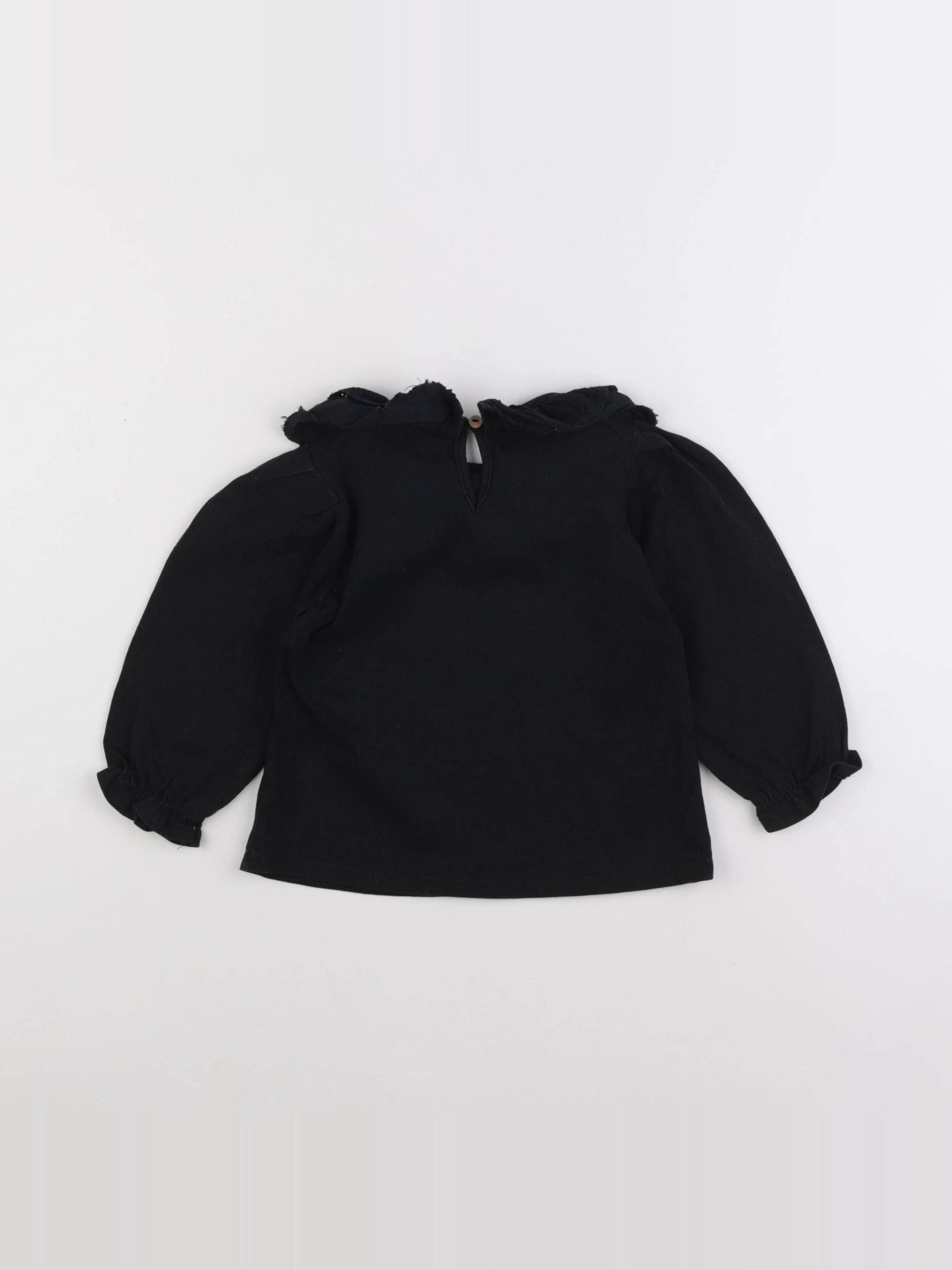 Zara - tee-shirt noir - 18/24 mois