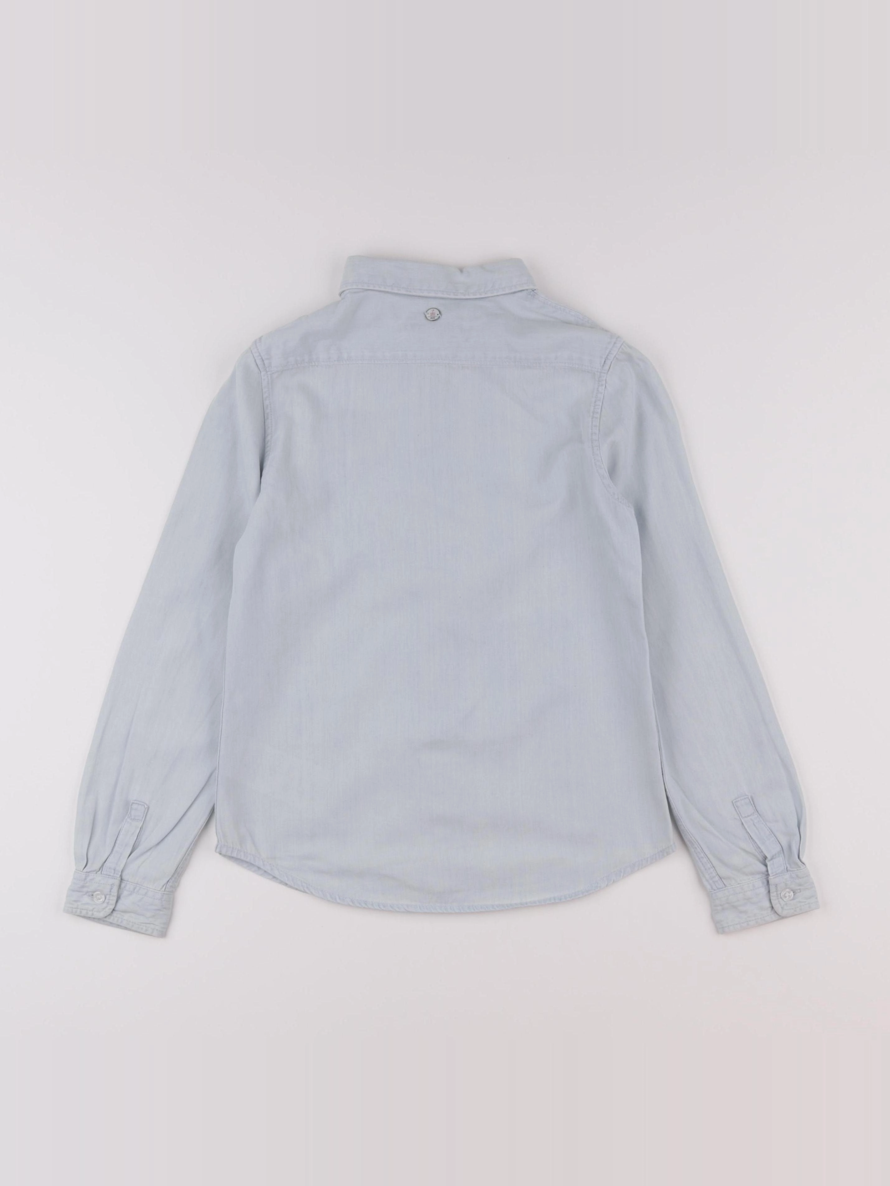 IKKS - chemise bleu - 8 ans