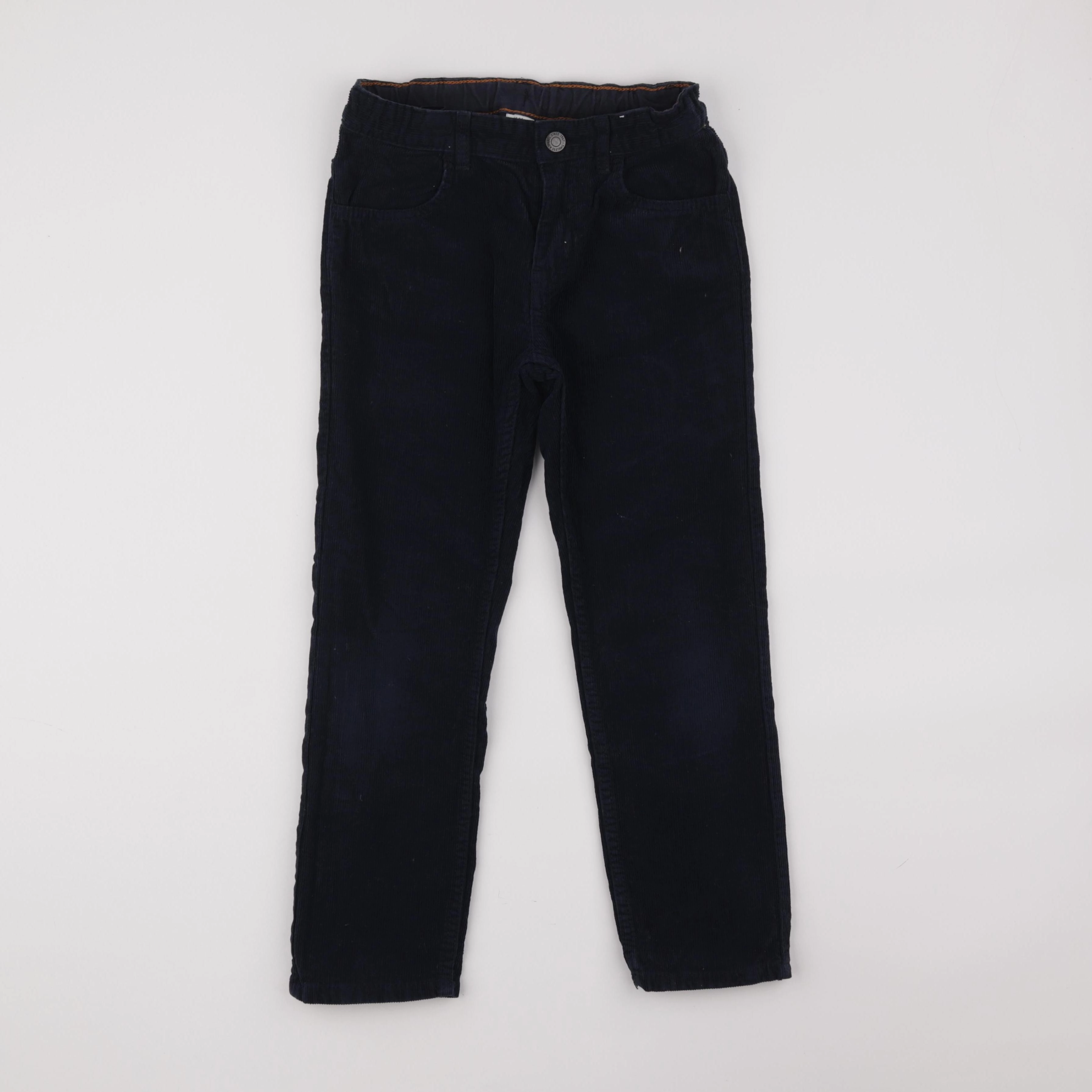 H&M - pantalon bleu - 8/9 ans