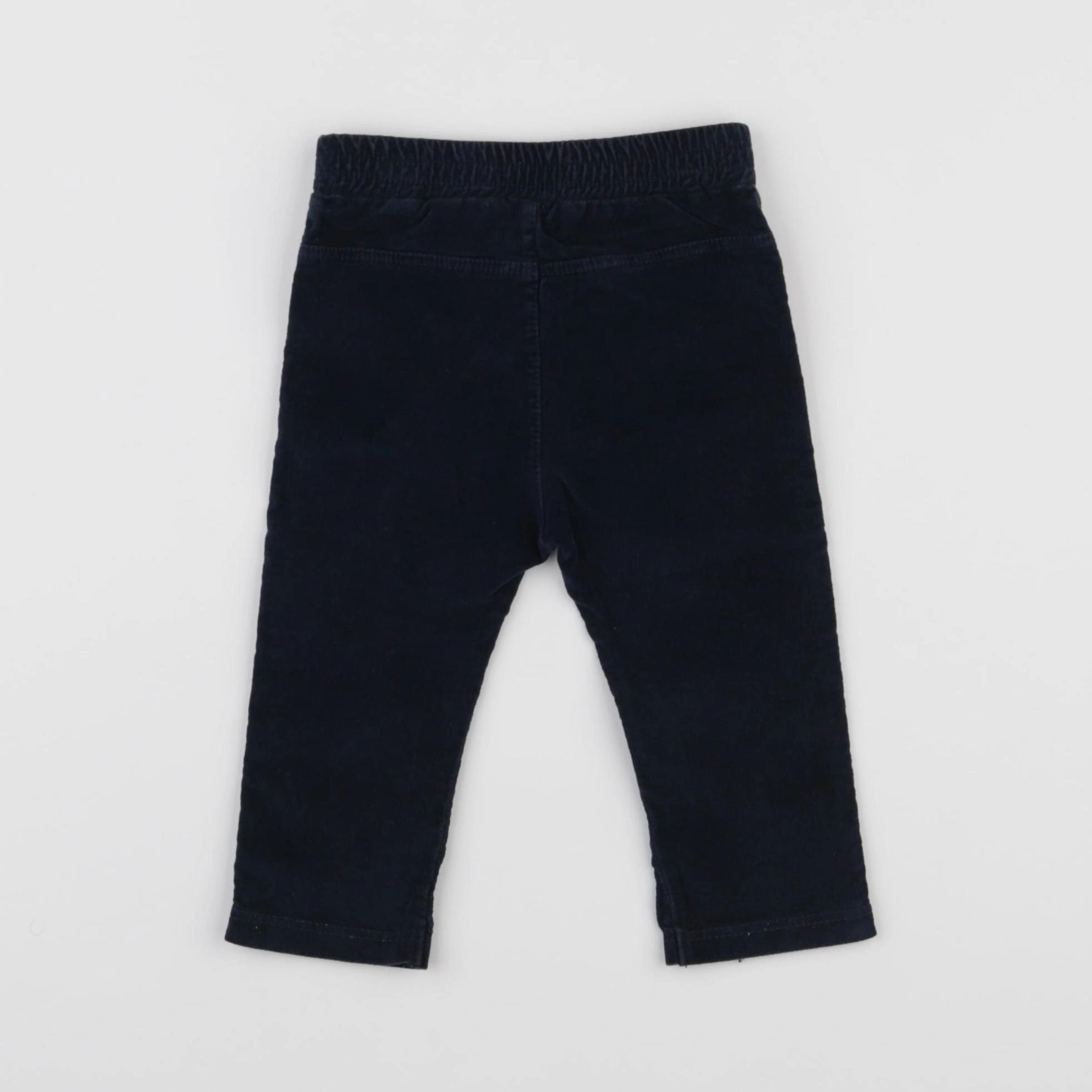 IKKS - pantalon bleu - 6 mois