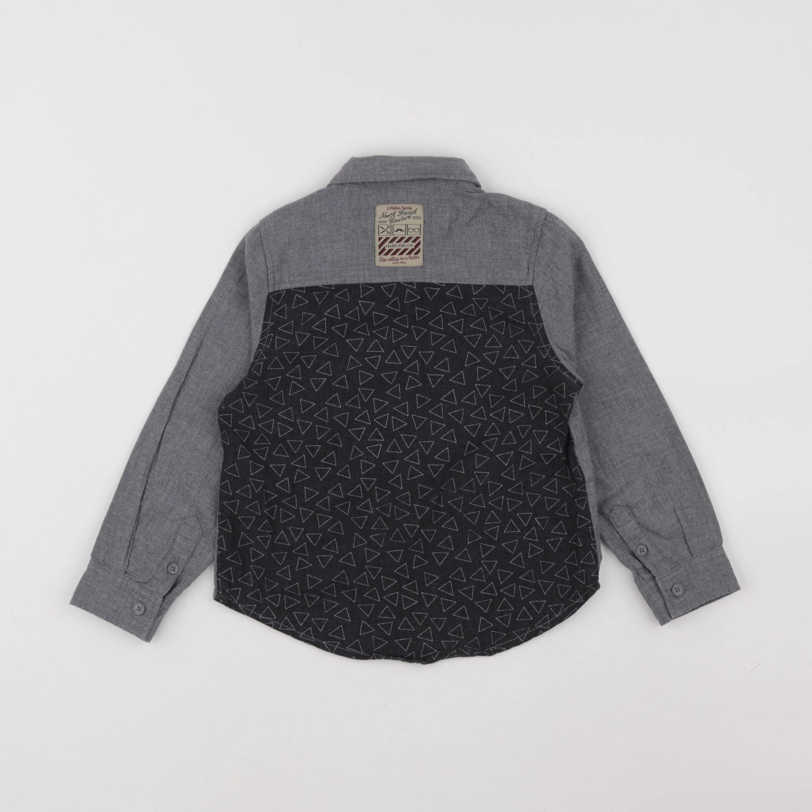 Tape à l'oeil - chemise gris - 3 ans