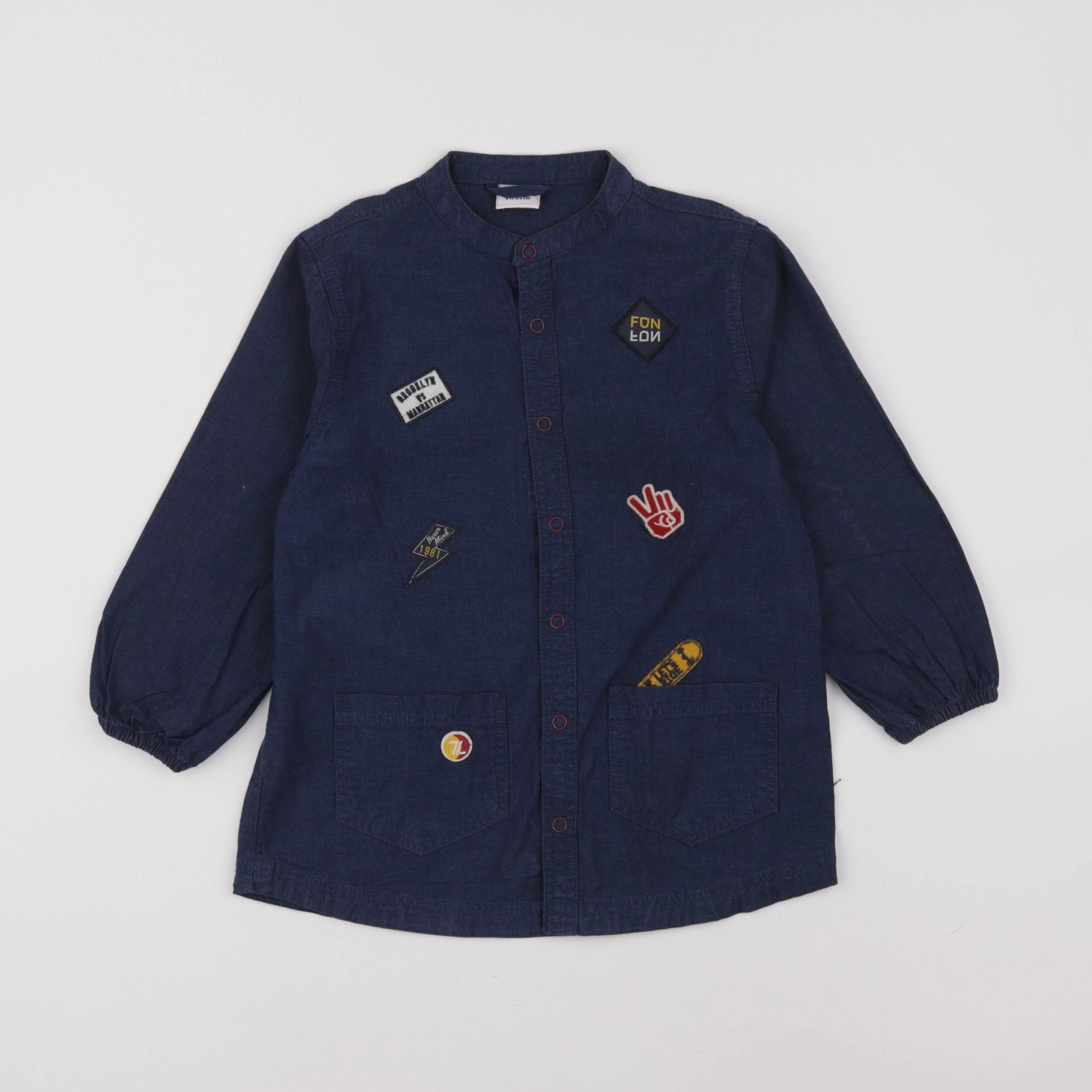 Tape à l'oeil - chemise bleu - 4 ans