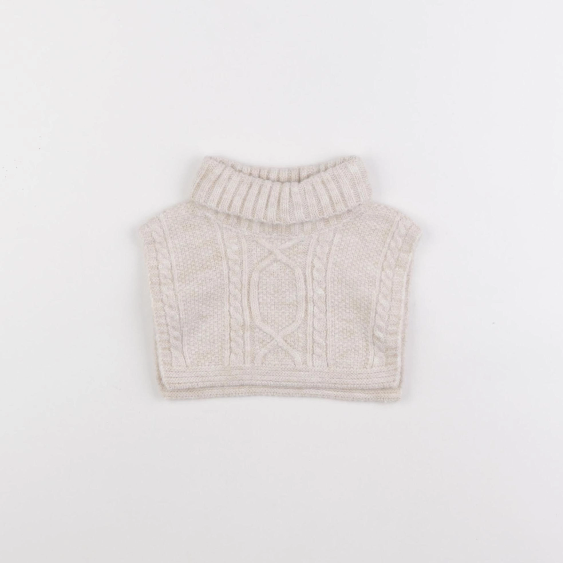 Vertbaudet - tour de cou beige - 2/5 ans