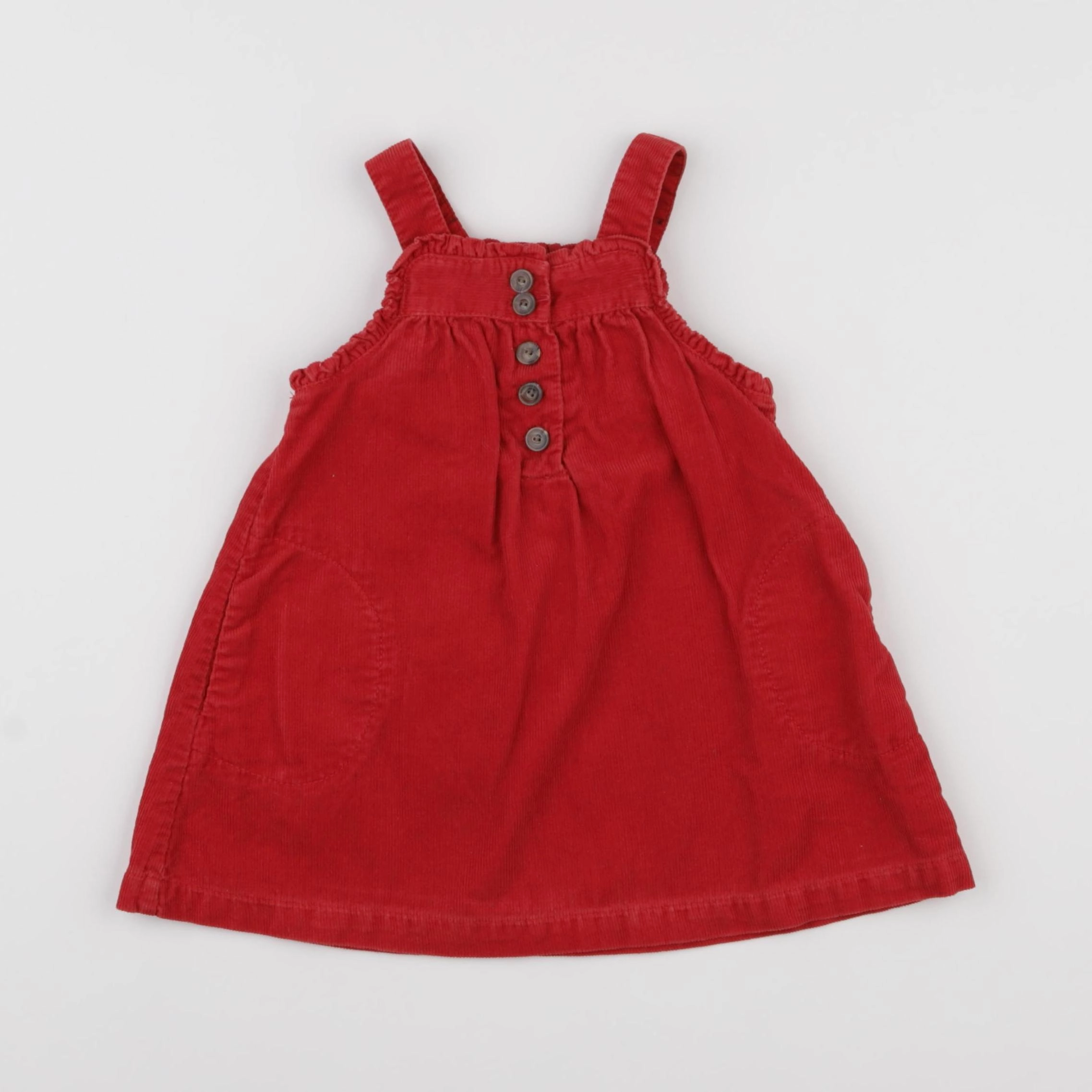 Zara - robe rouge - 18/24 mois