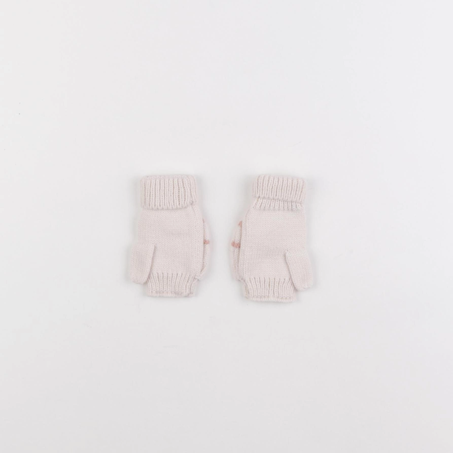 Vertbaudet - moufles beige - 2/3 ans