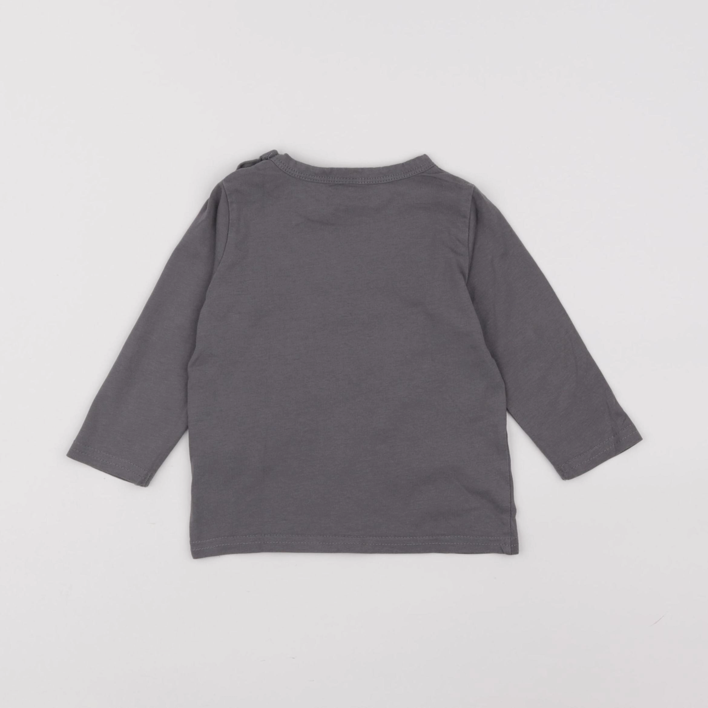 Tape à l'oeil - tee-shirt gris - 18 mois