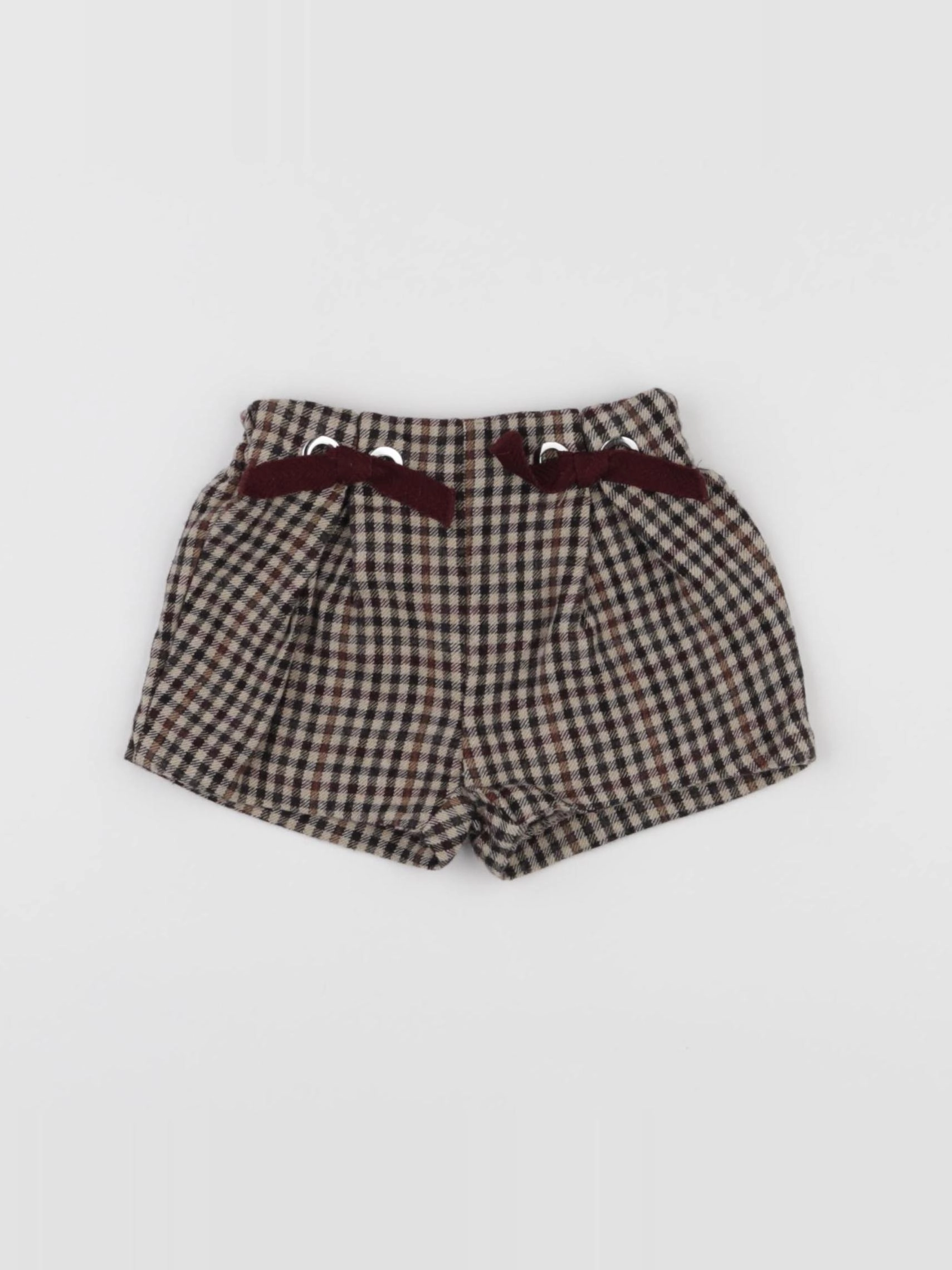 Zara - short marron - 12/18 mois