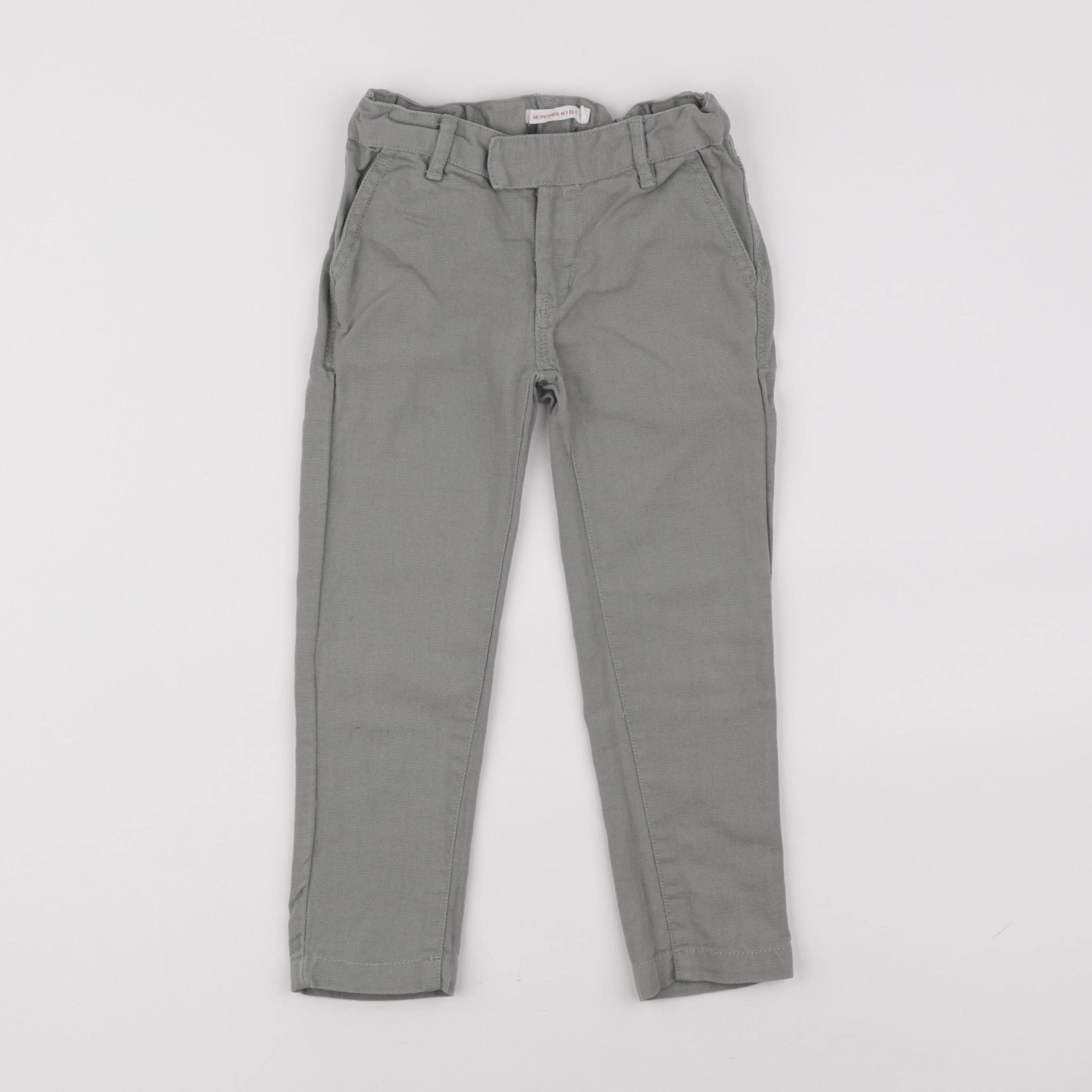 Monoprix - pantalon vert - 3 ans