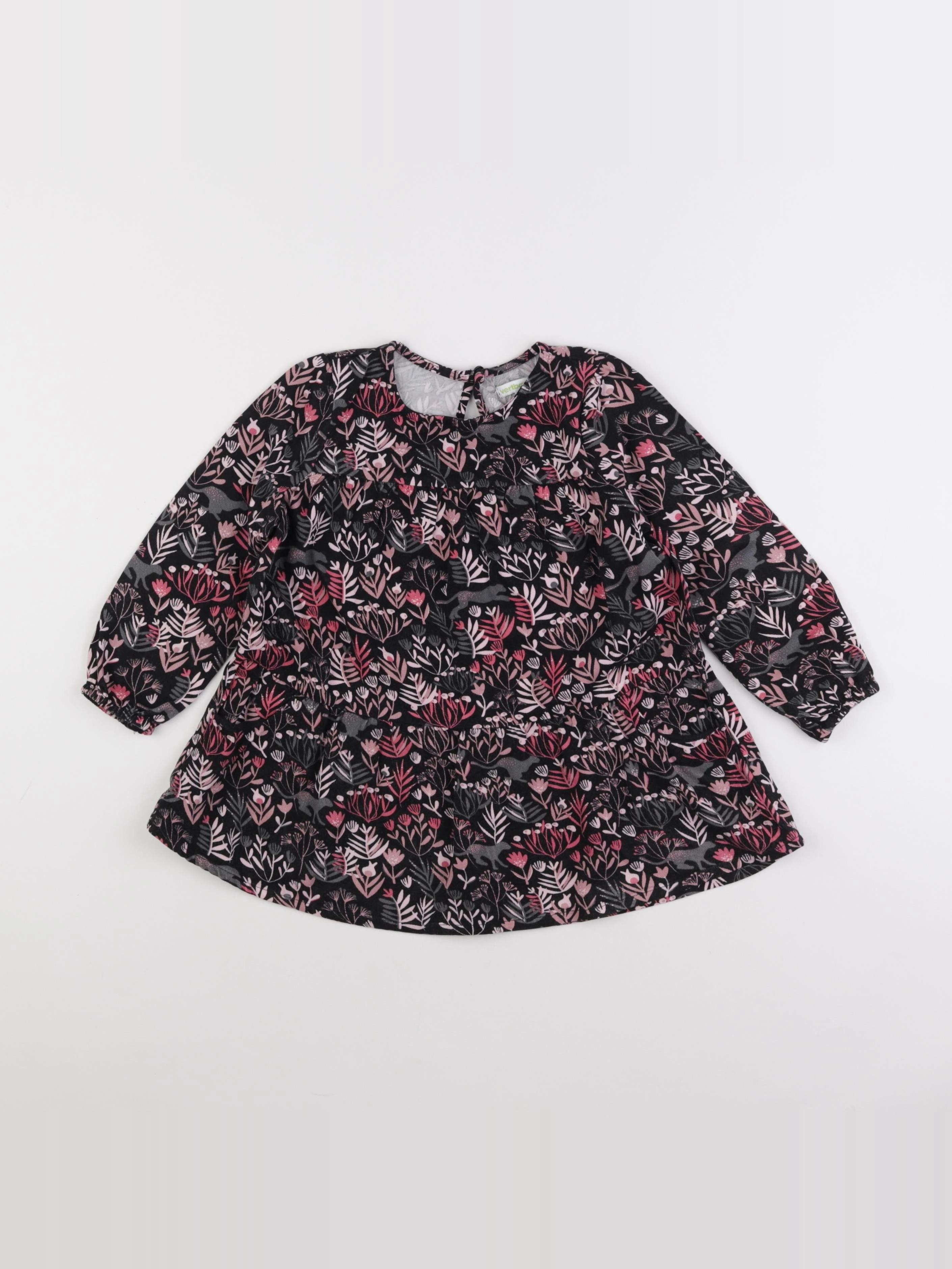 Vertbaudet - robe noir - 4 ans