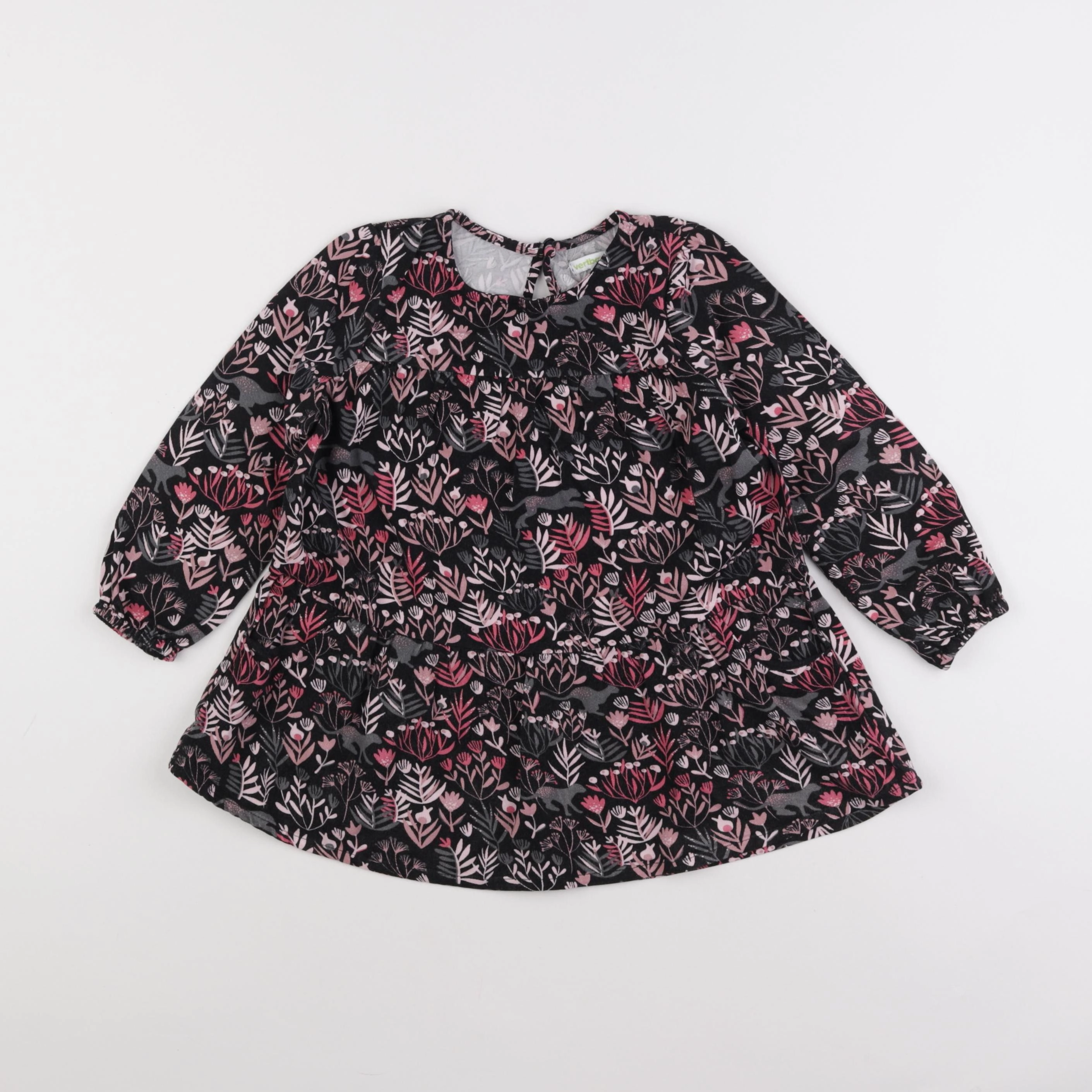 Vertbaudet - robe noir - 4 ans