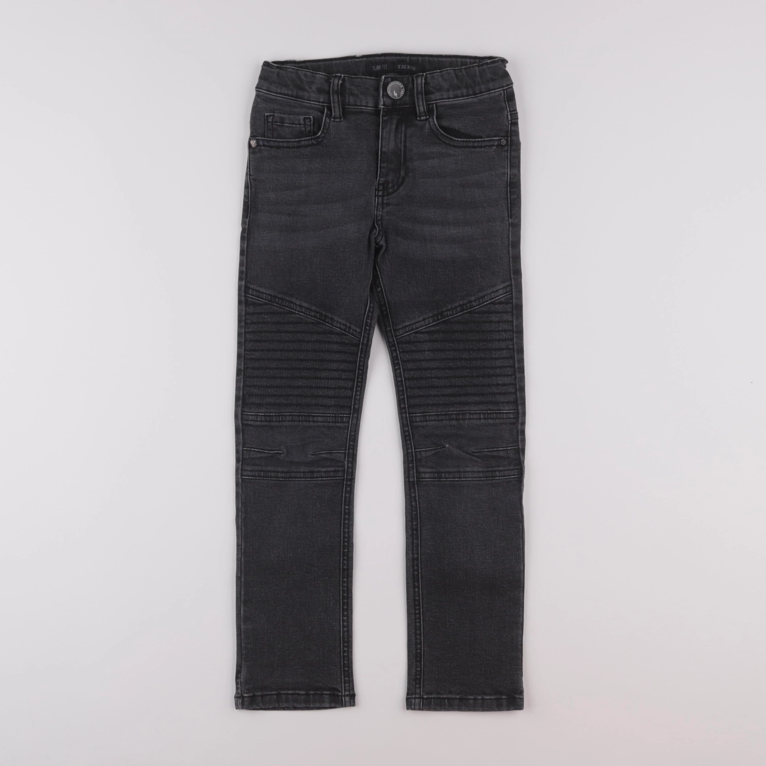 IKKS - jean gris - 7 ans