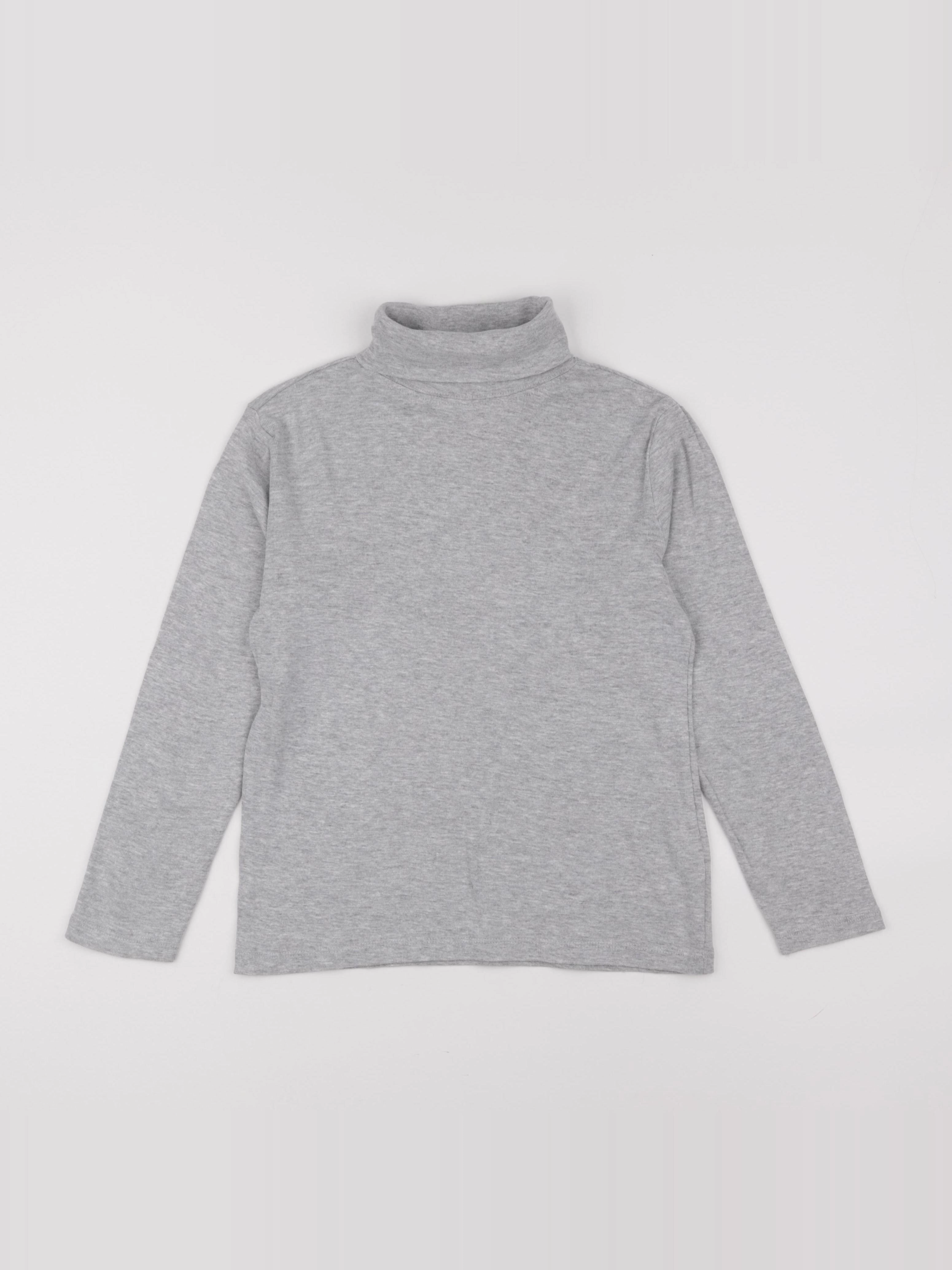 Vertbaudet - sous-pull gris - 10 ans