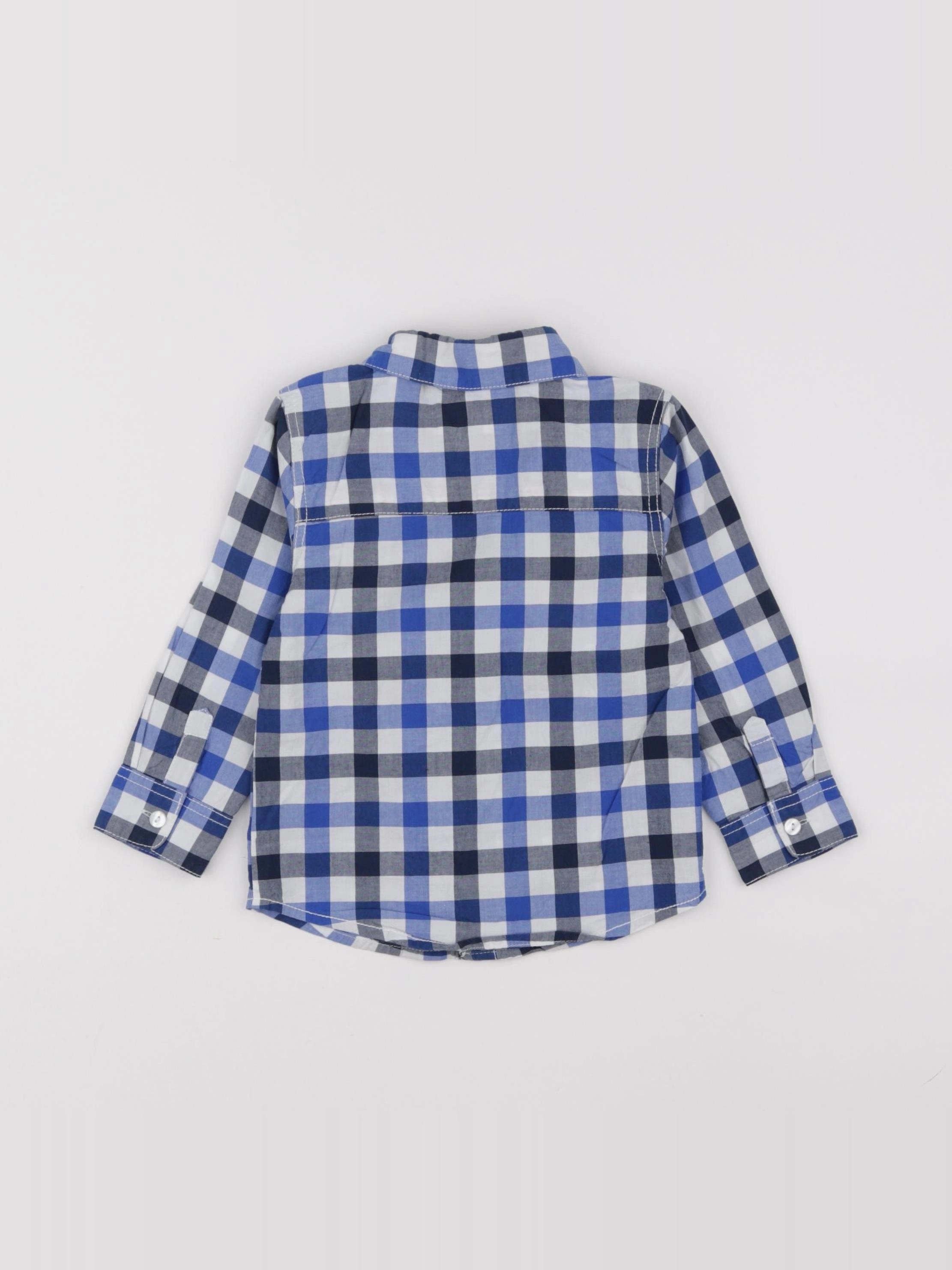 La Redoute - chemise bleu - 18 mois