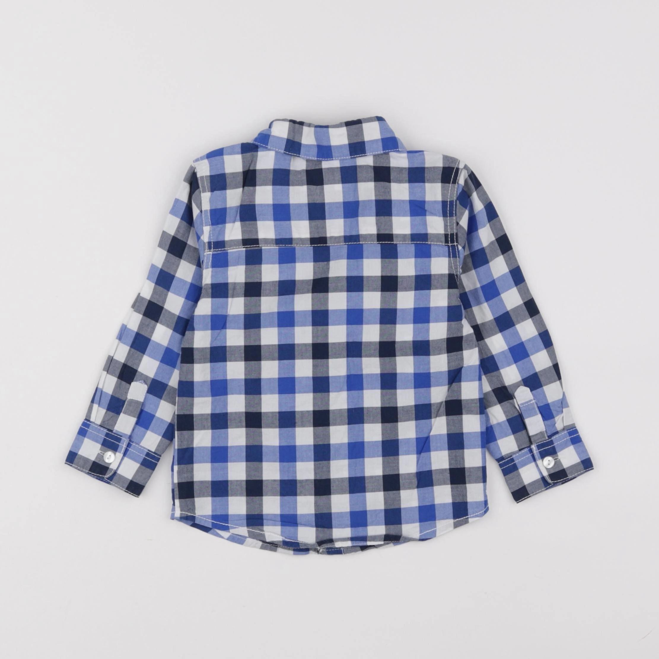 La Redoute - chemise bleu - 18 mois