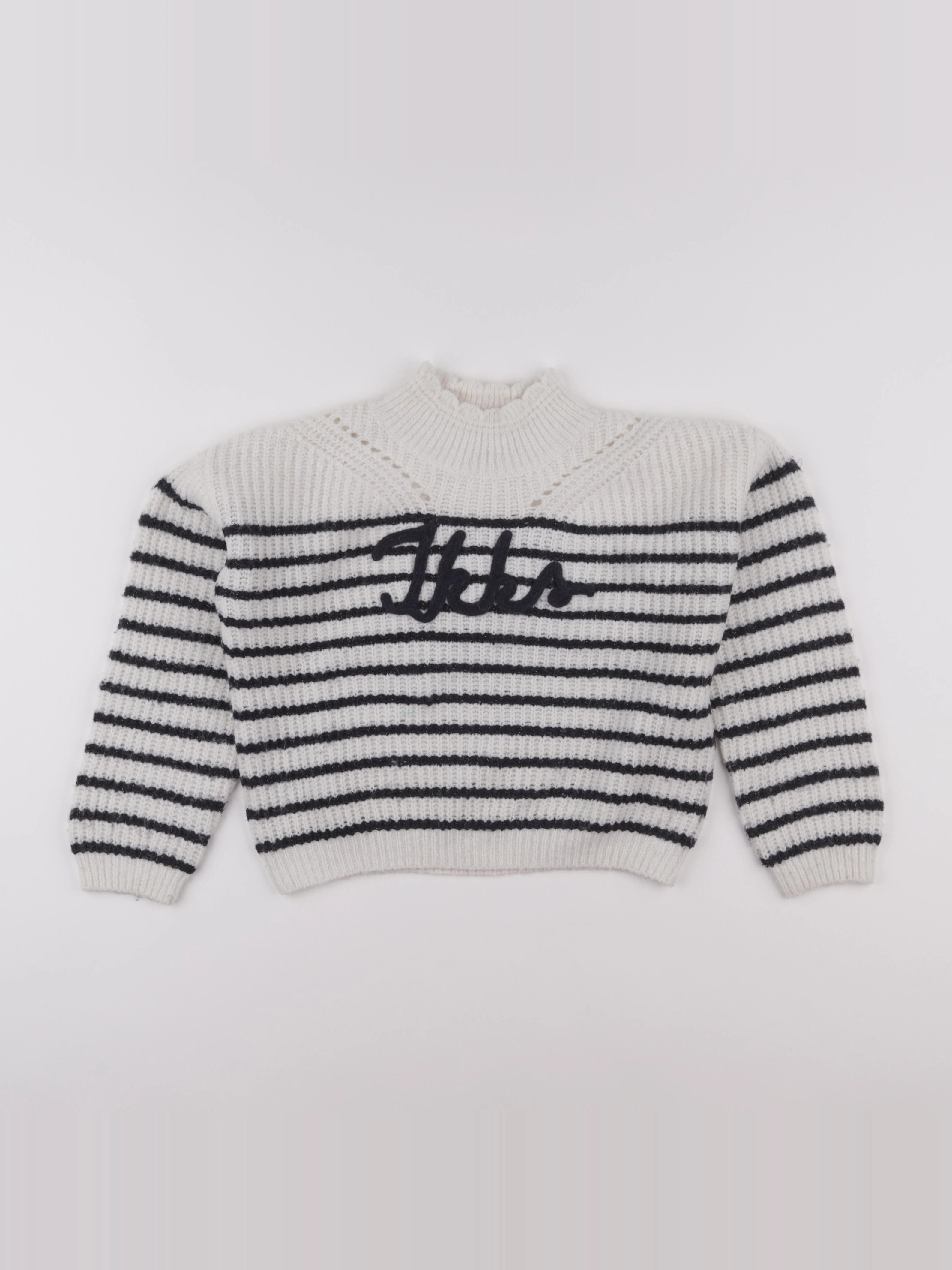 IKKS - pull blanc - 8 ans