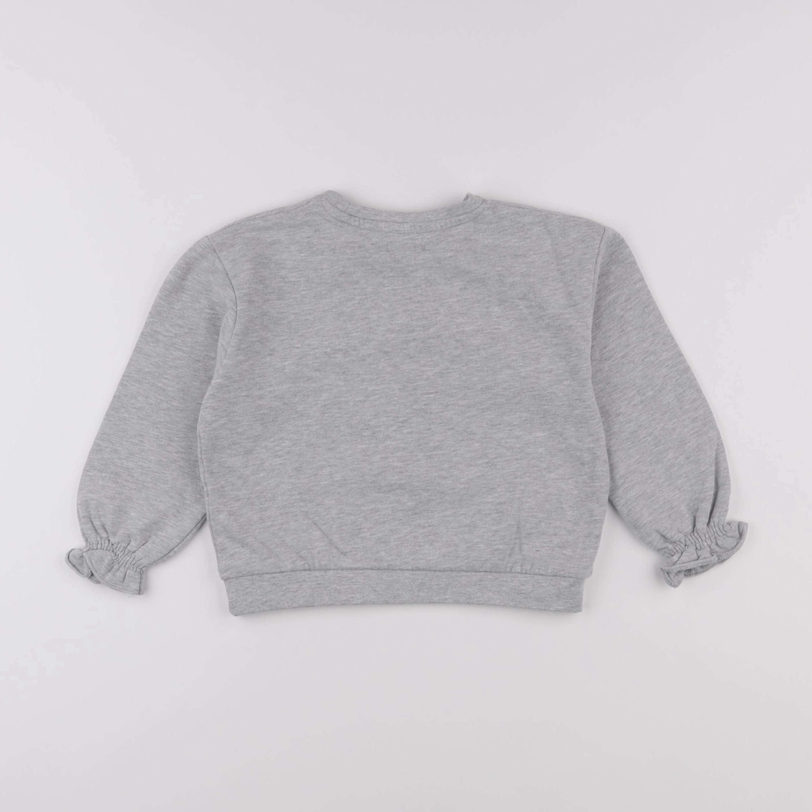 Vertbaudet - sweat gris - 6 ans