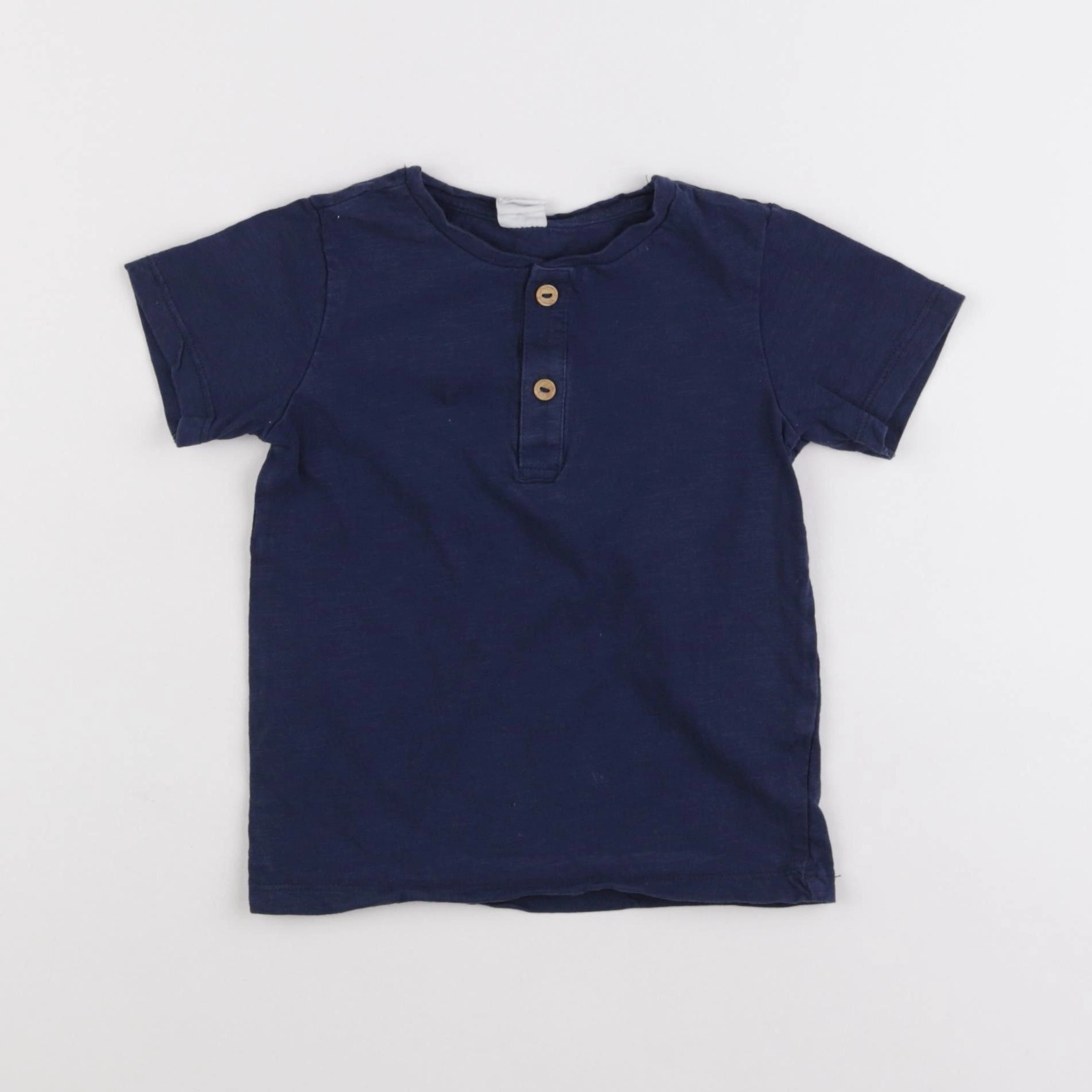 H&M - tee-shirt bleu - 18 mois