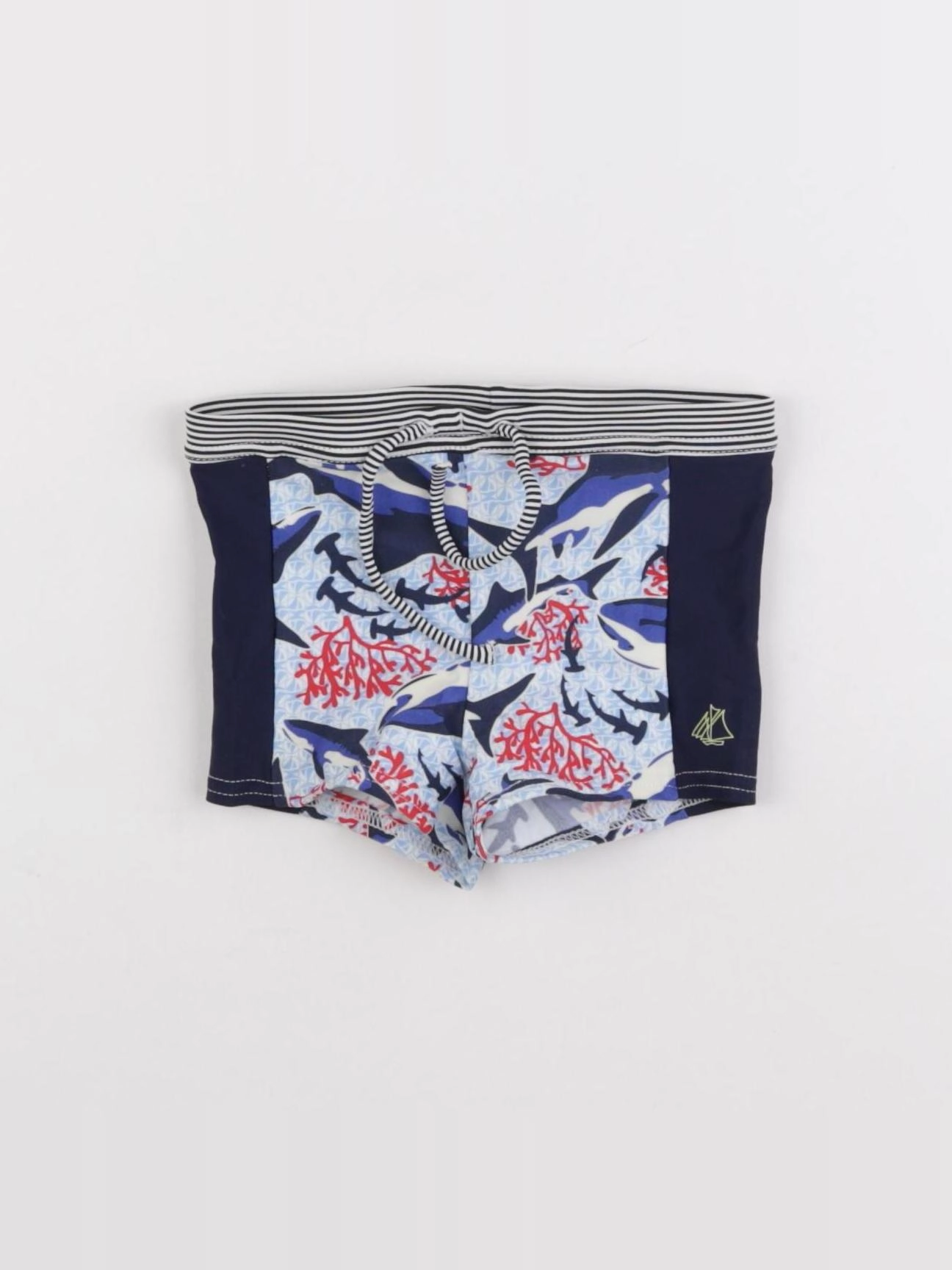Petit Bateau - maillot de bain bleu - 18 mois