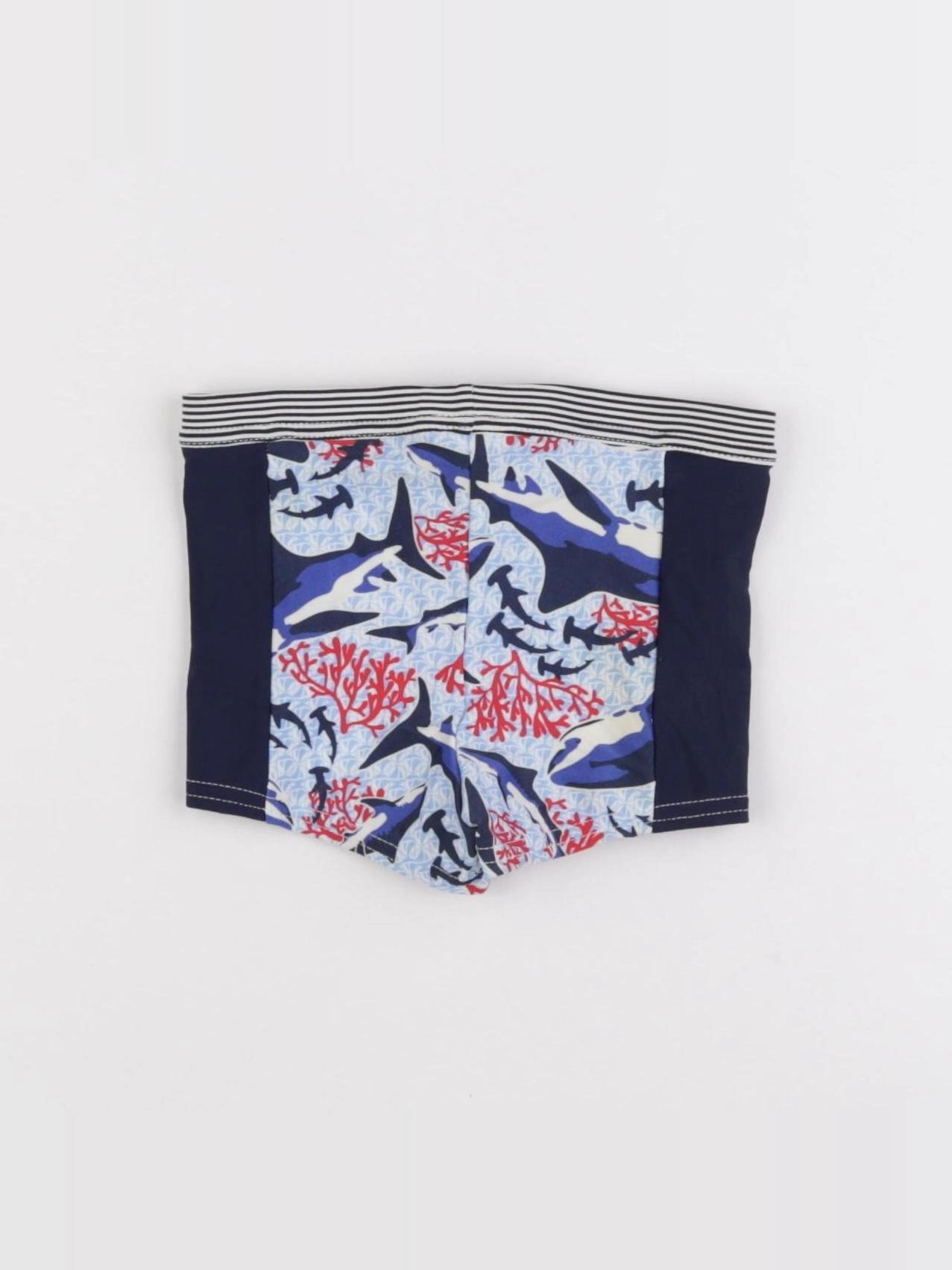 Petit Bateau - maillot de bain bleu - 18 mois