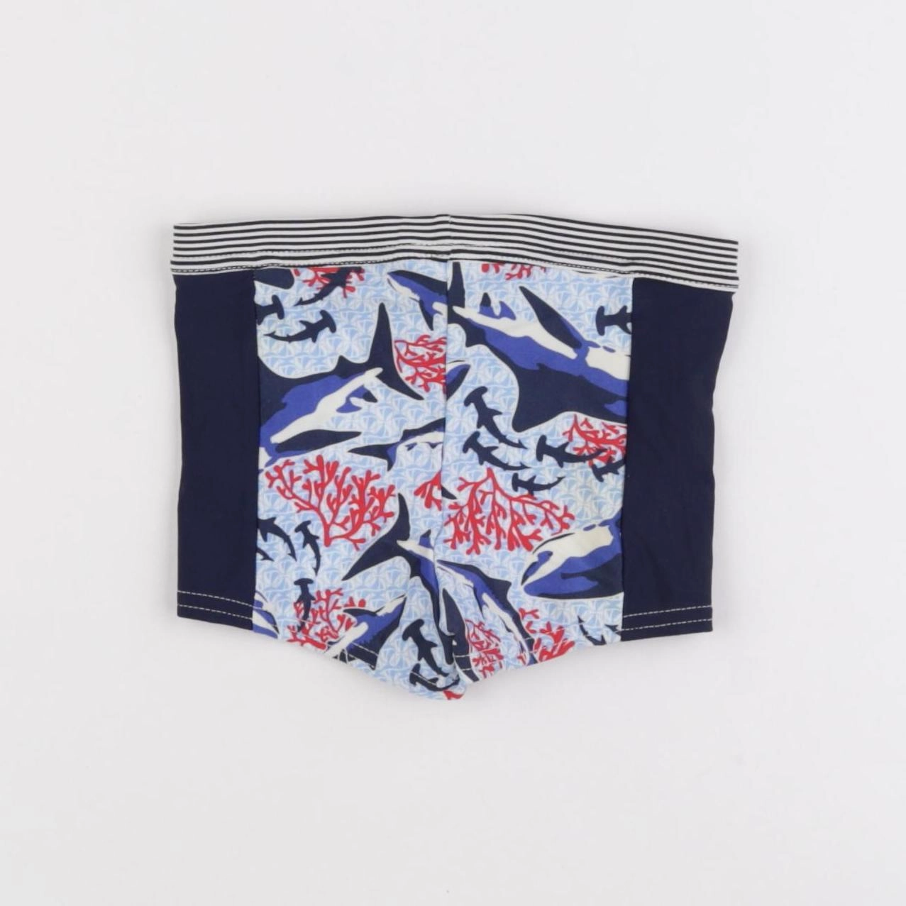 Petit Bateau - maillot de bain bleu - 18 mois