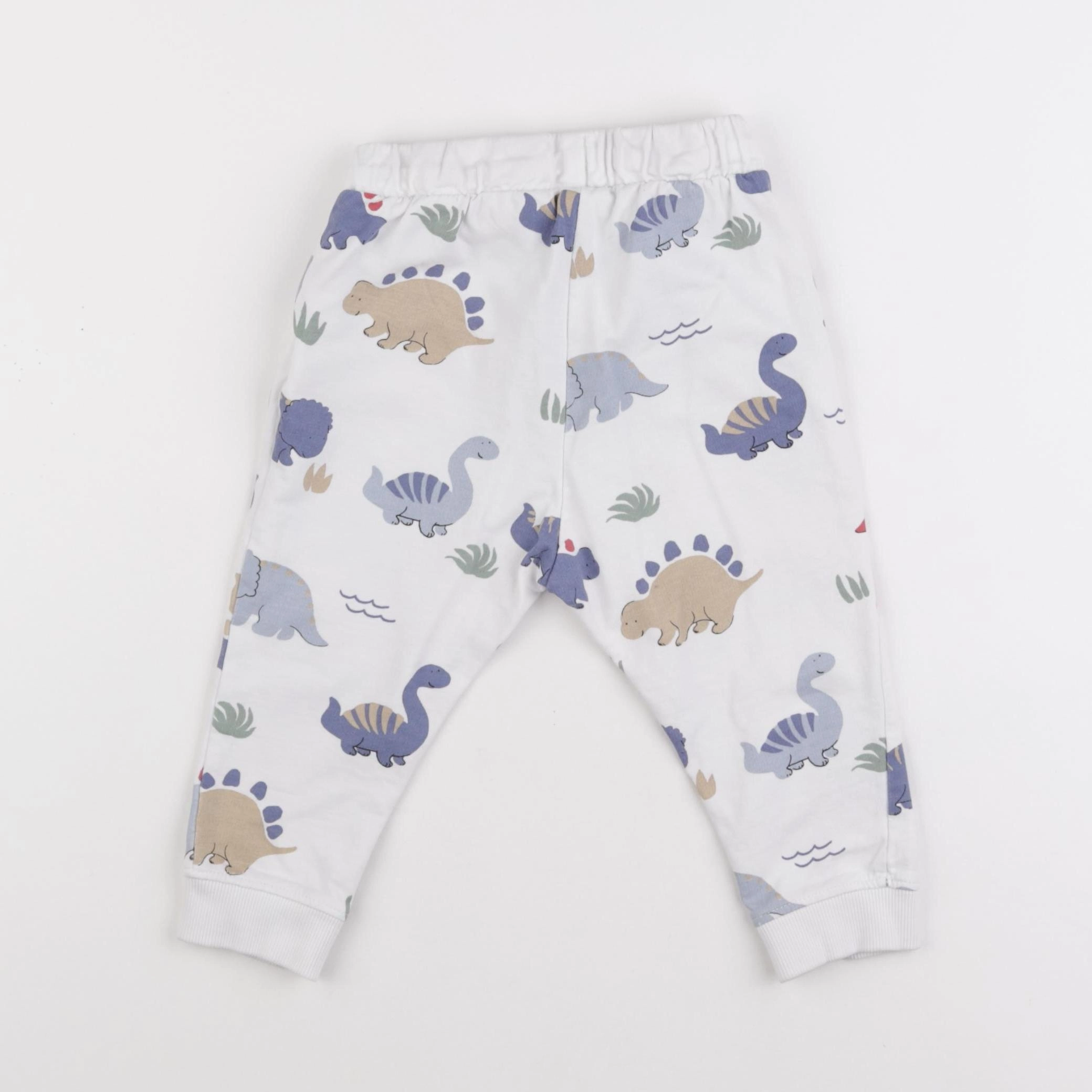 H&M - jogging blanc - 18 mois