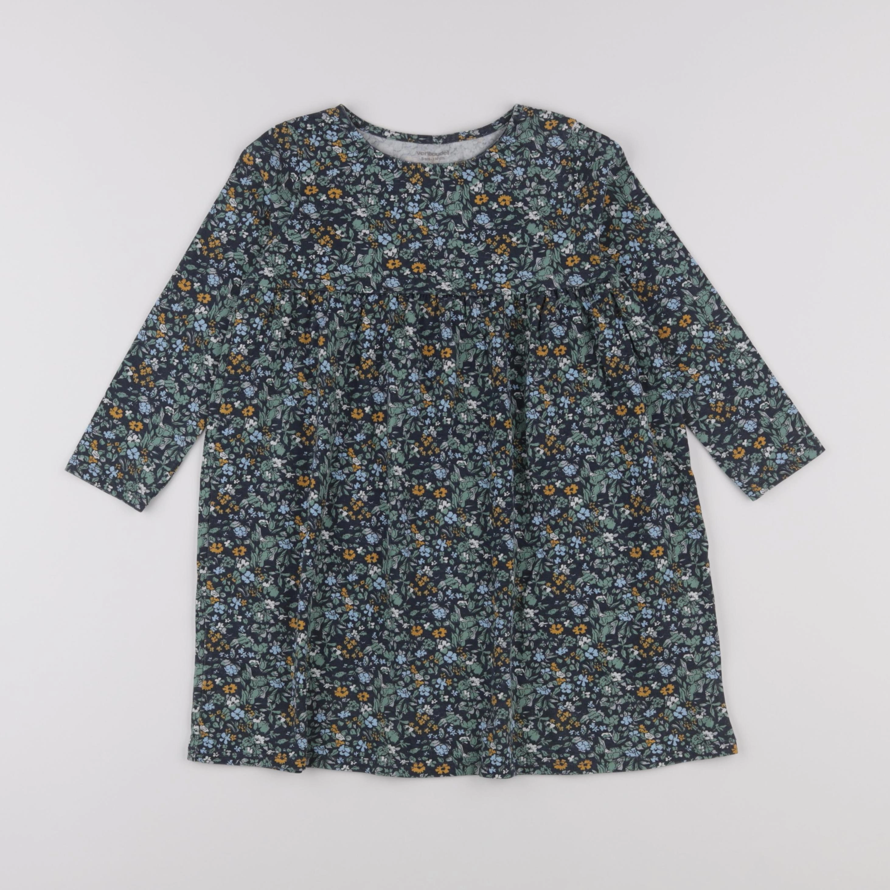 Vertbaudet - robe multicolore - 5 ans