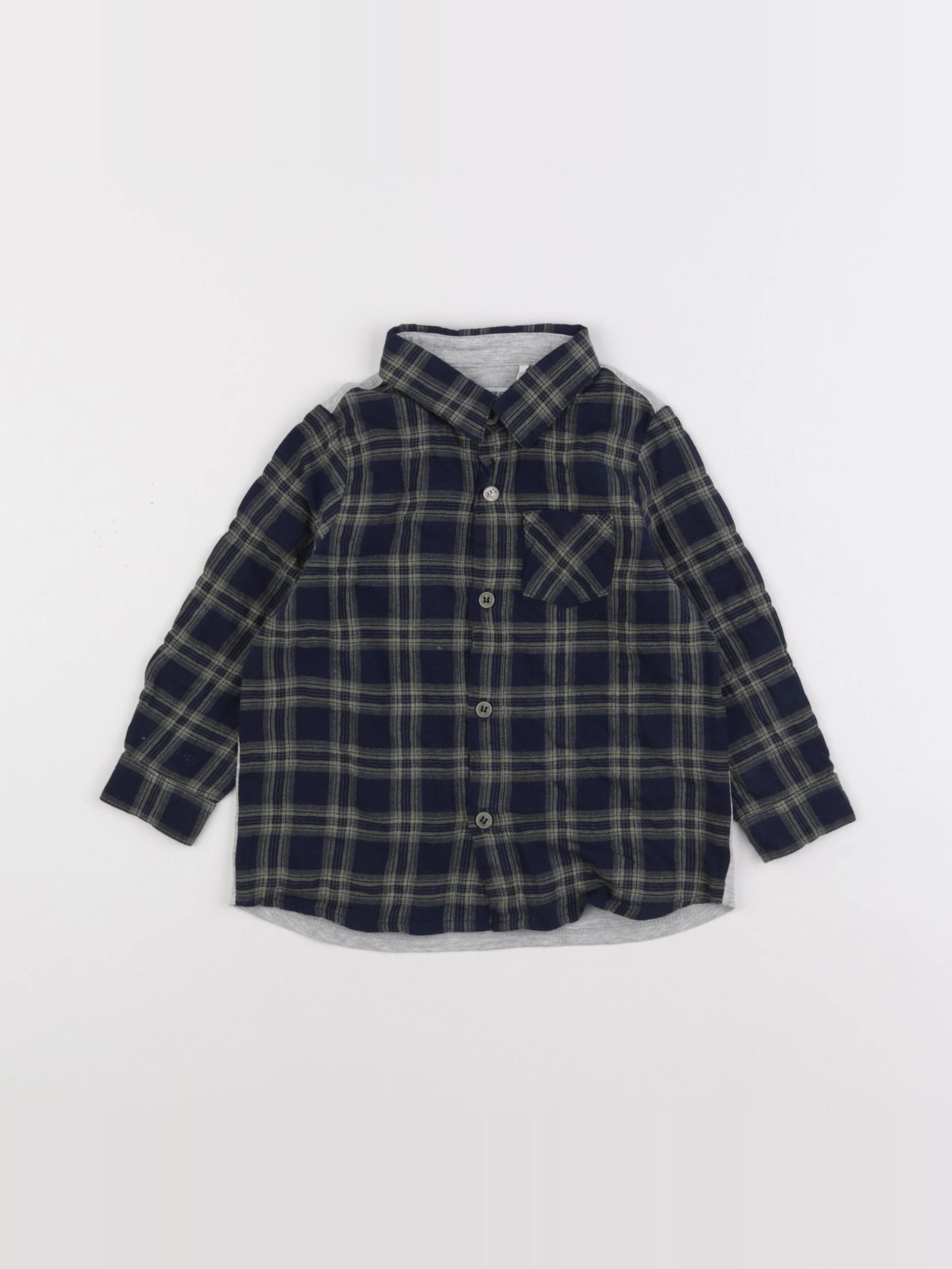 IKKS - chemise vert - 18 mois