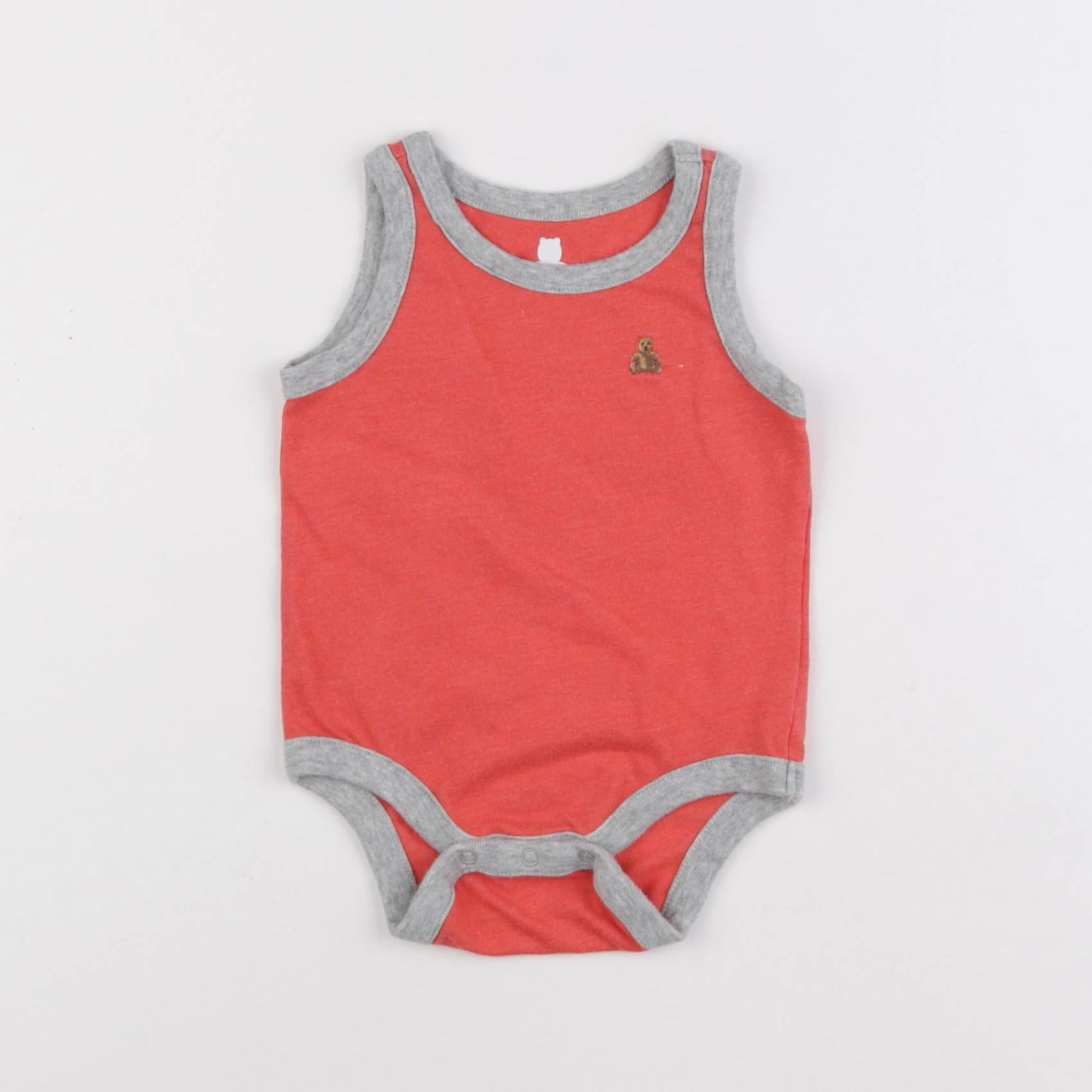 GAP - body orange - 0/3 mois