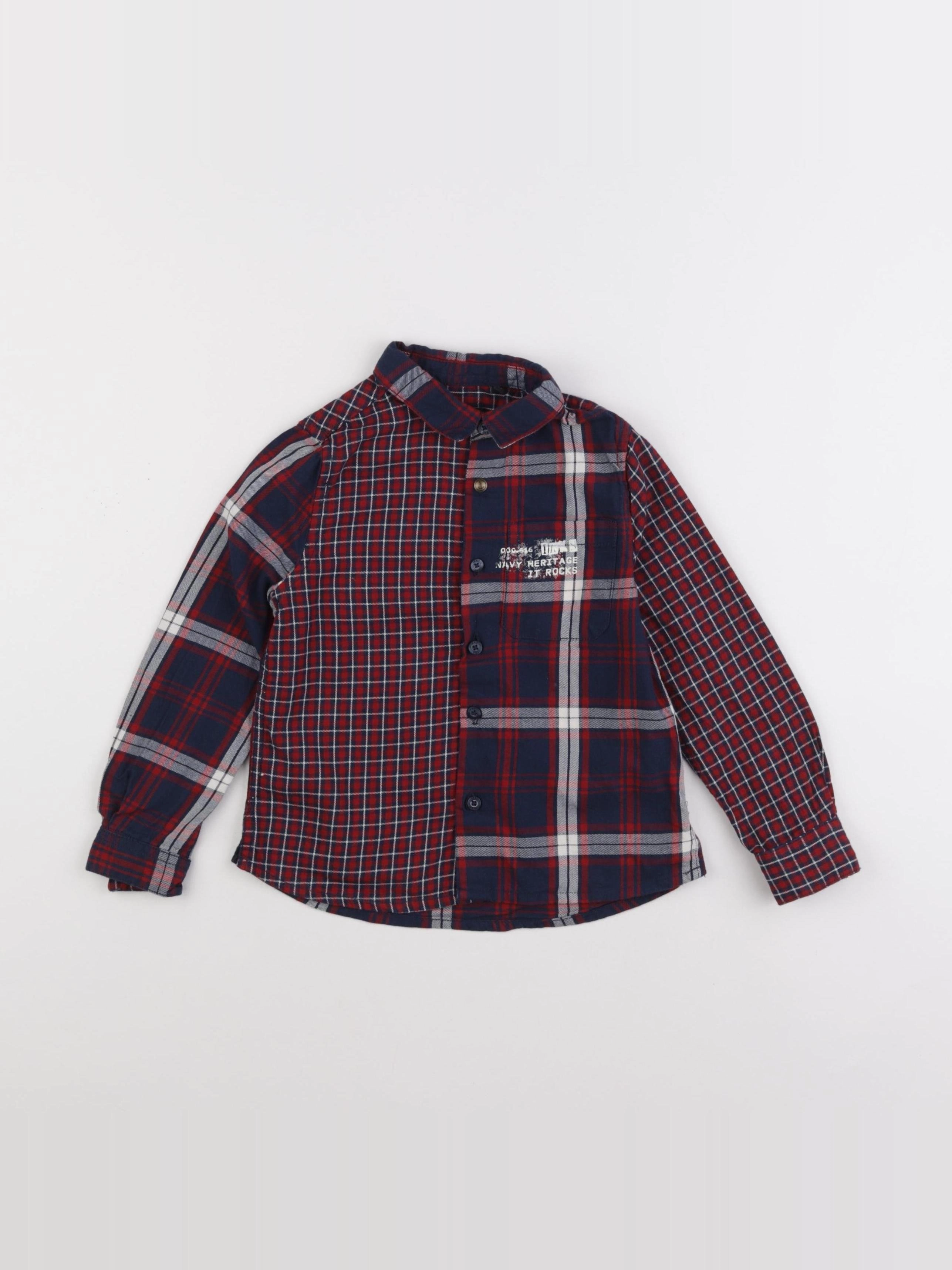 IKKS - chemise rouge - 3 ans