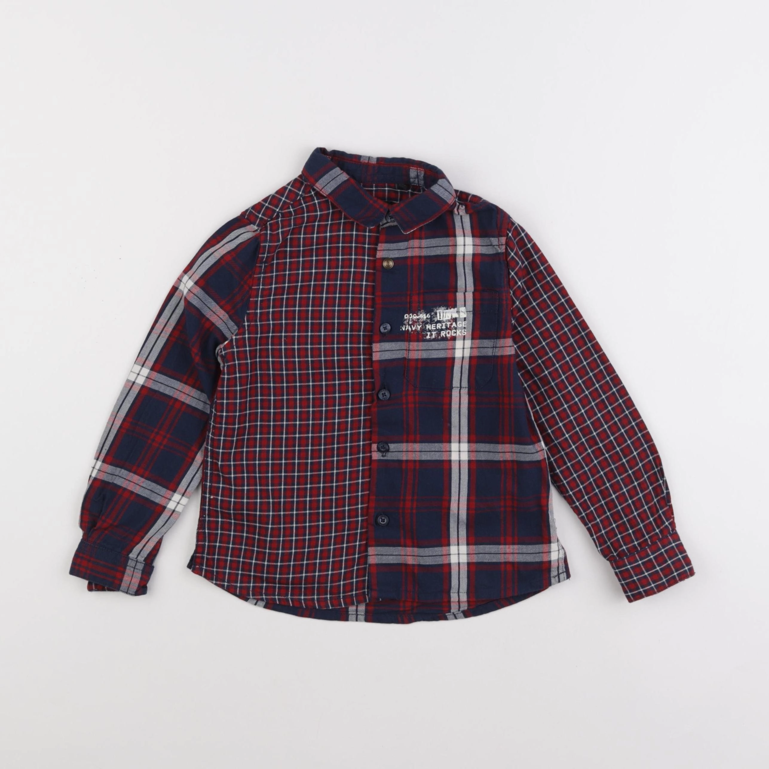 IKKS - chemise rouge - 3 ans