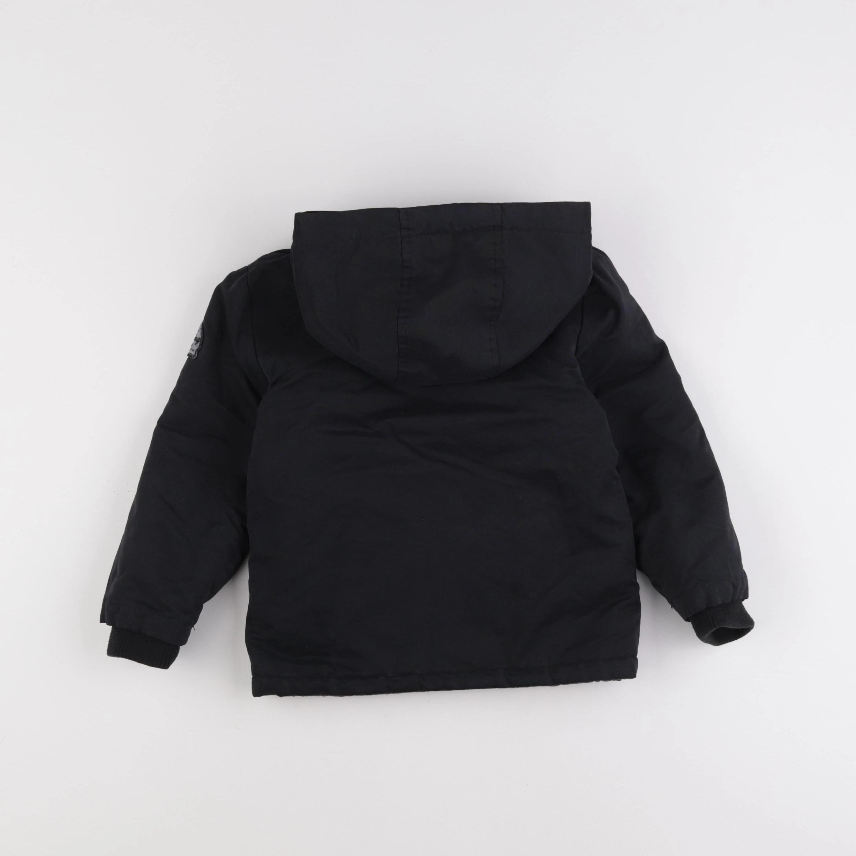 Vertbaudet - manteau noir - 4 ans