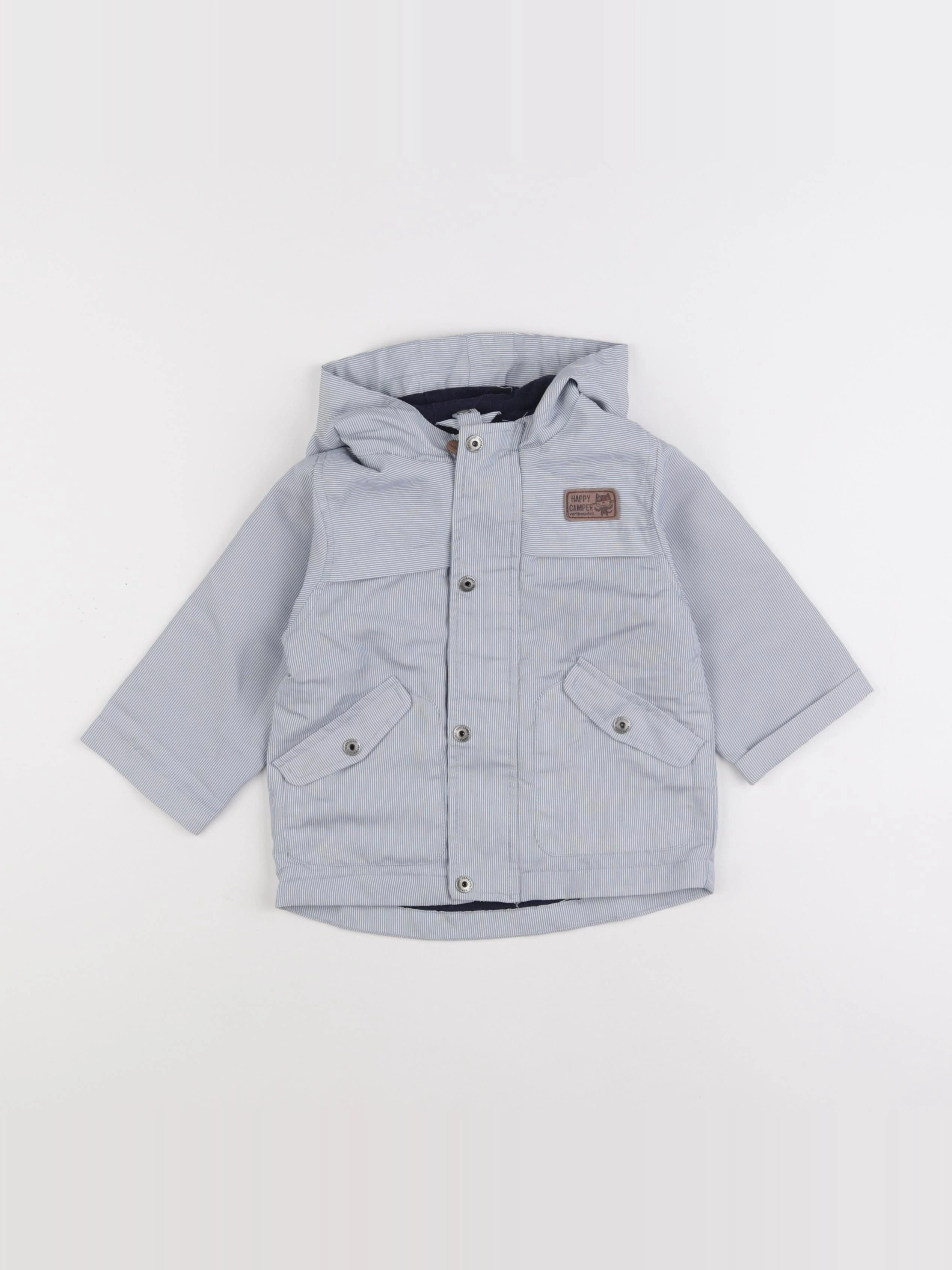 Vertbaudet - veste bleu - 18 mois