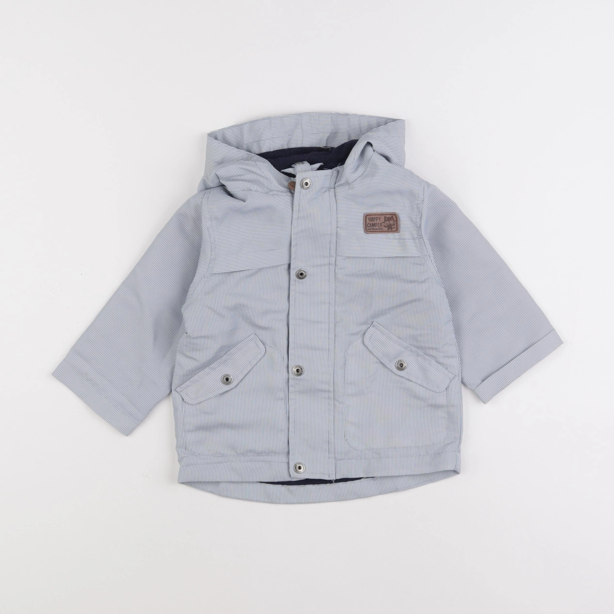 Vertbaudet - veste bleu - 18 mois