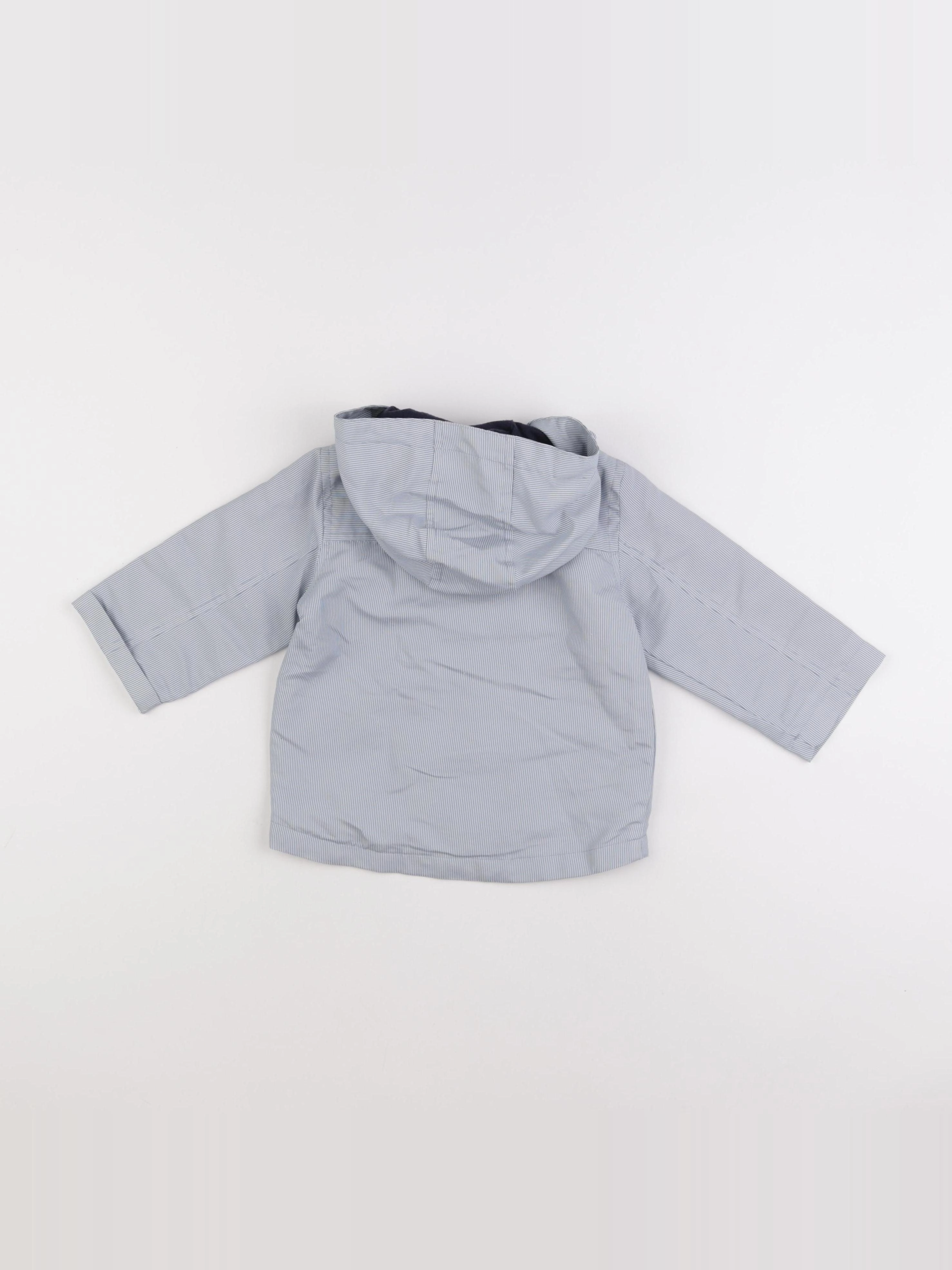 Vertbaudet - veste bleu - 18 mois