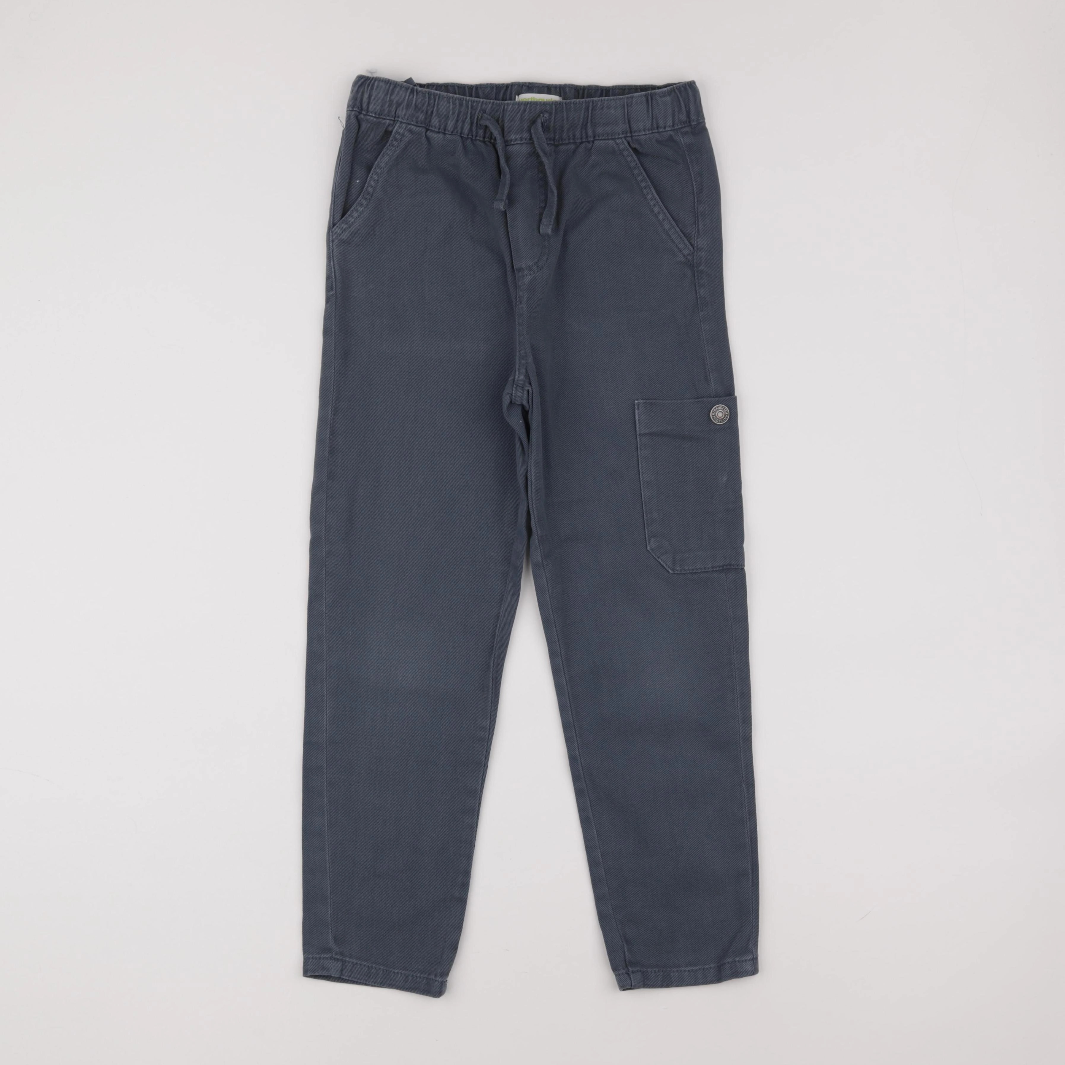 Vertbaudet - pantalon bleu - 8 ans