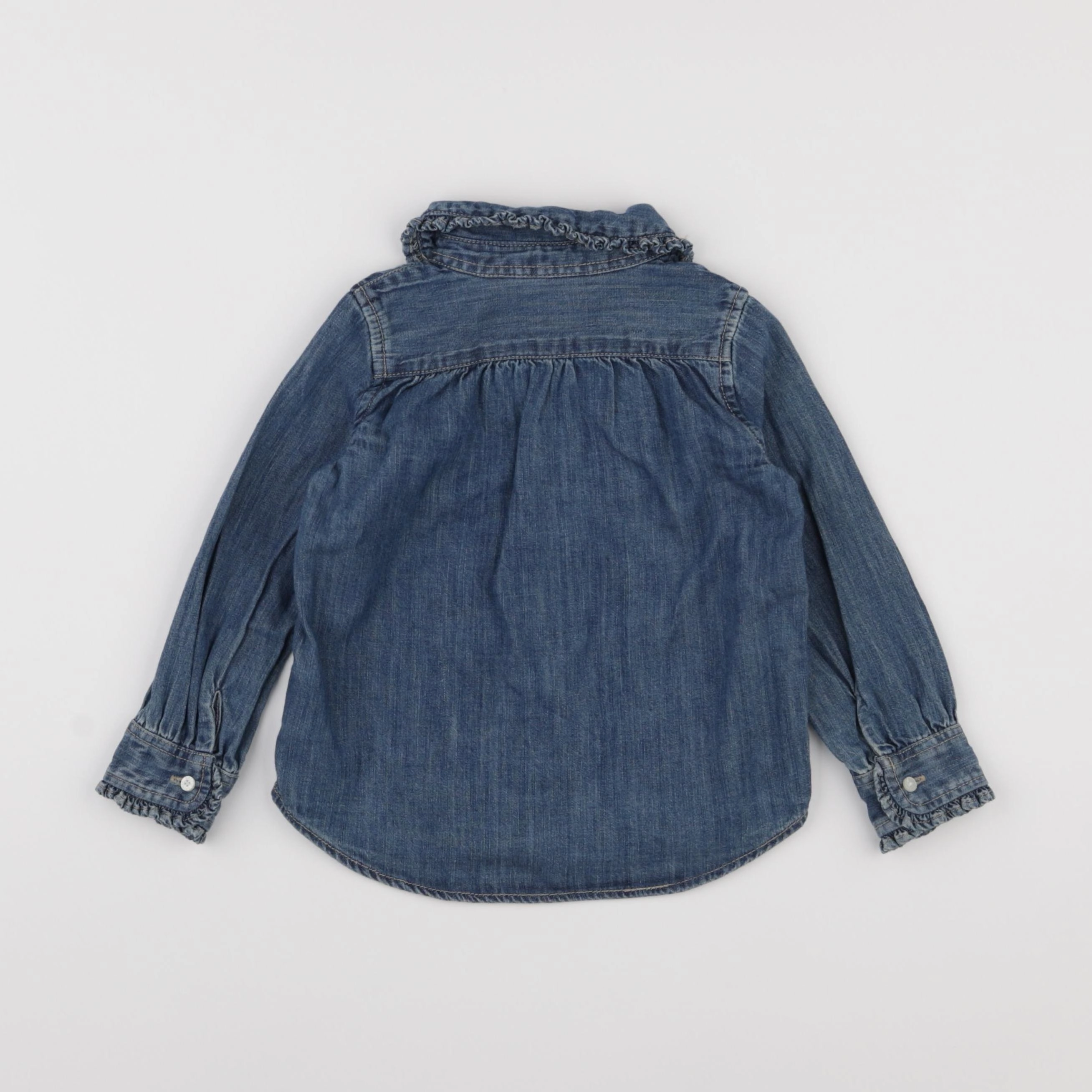 Ralph Lauren - blouse bleu - 2 ans