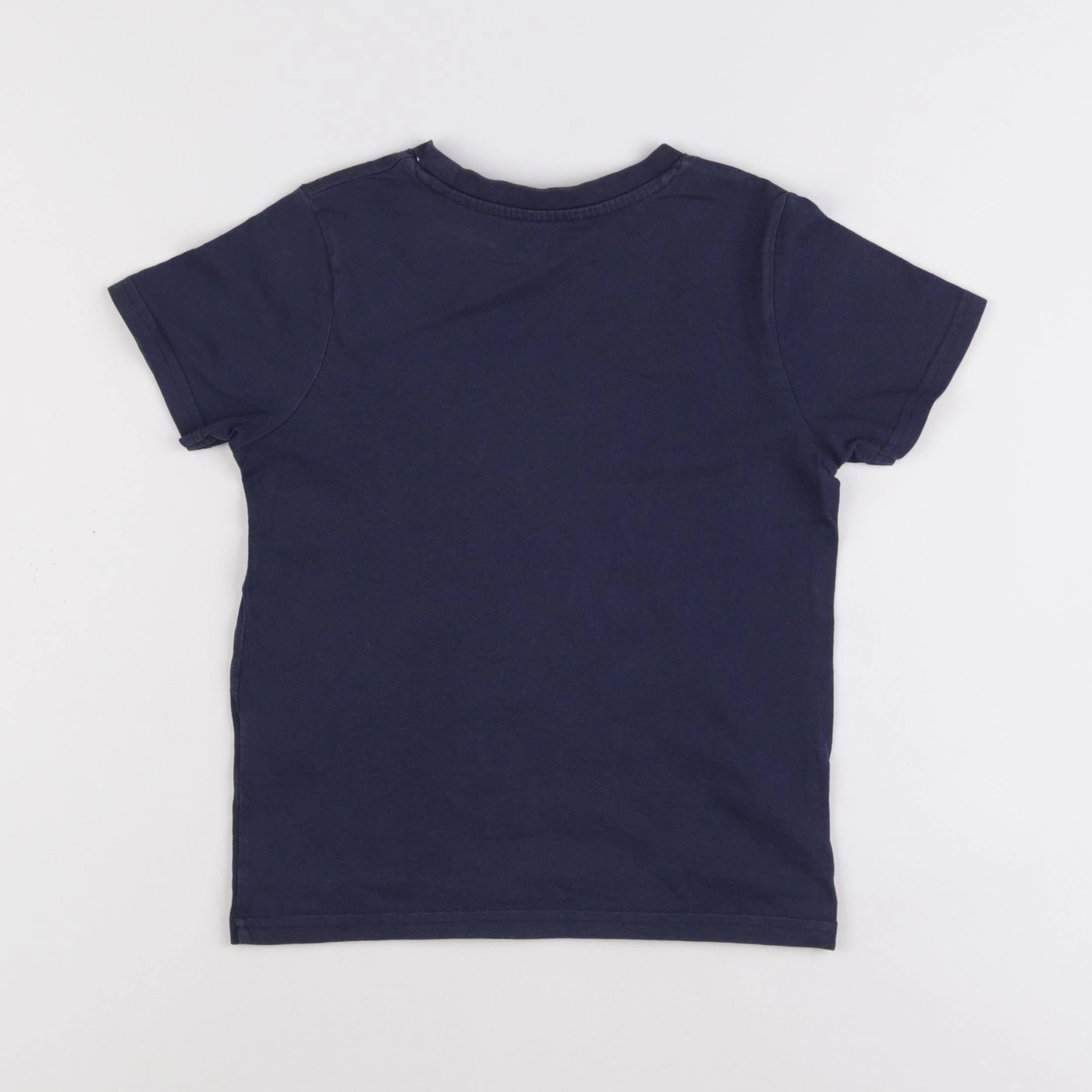 Vertbaudet - tee-shirt bleu - 6 ans