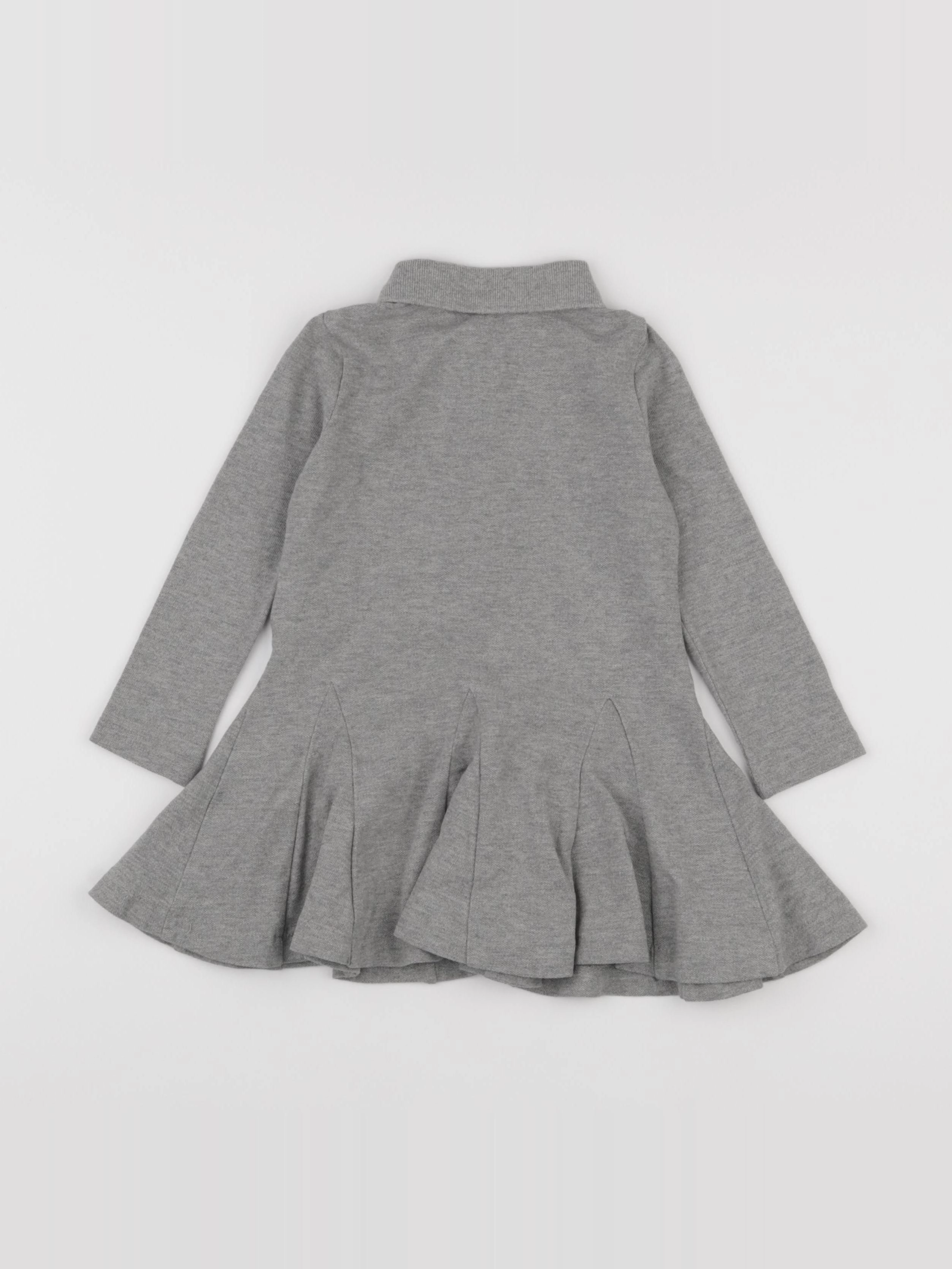 Ralph Lauren - robe gris - 2 ans
