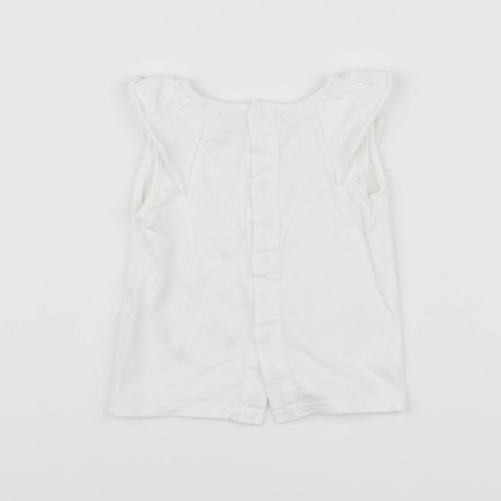 Carrément Beau - tee-shirt blanc - 6 mois