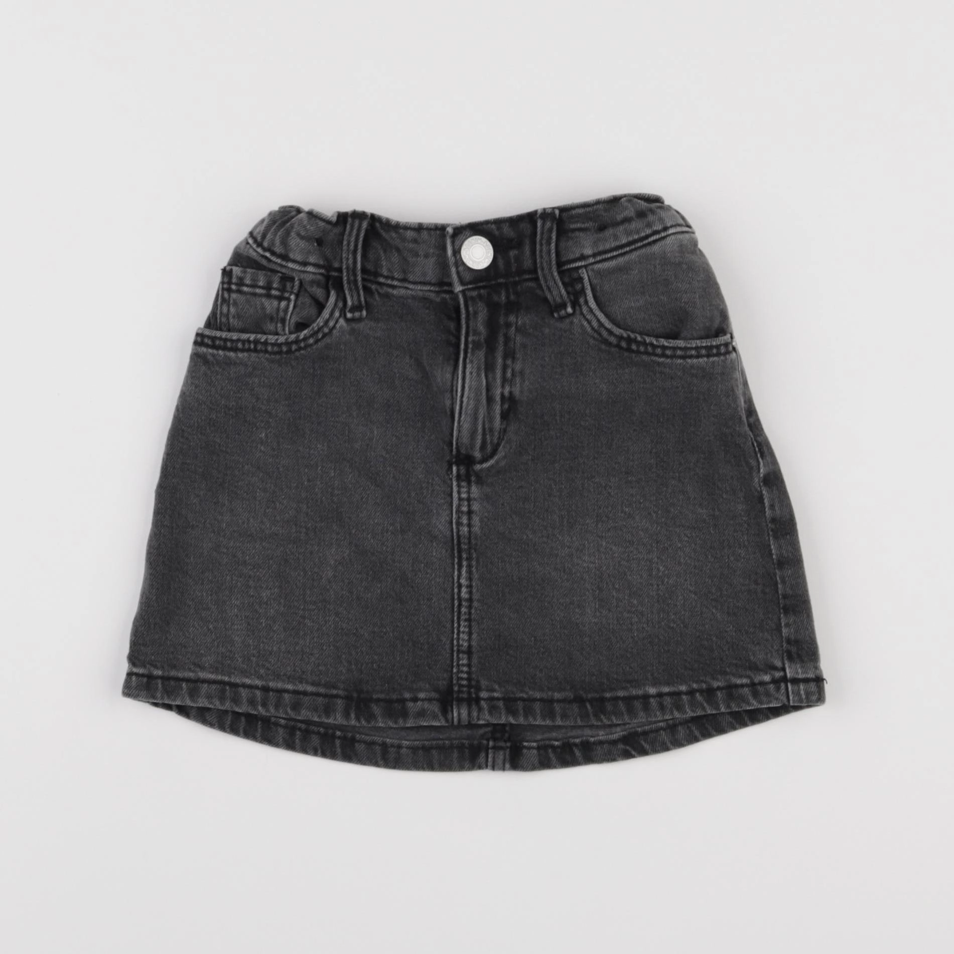 H&M - jupe gris - 3/4 ans