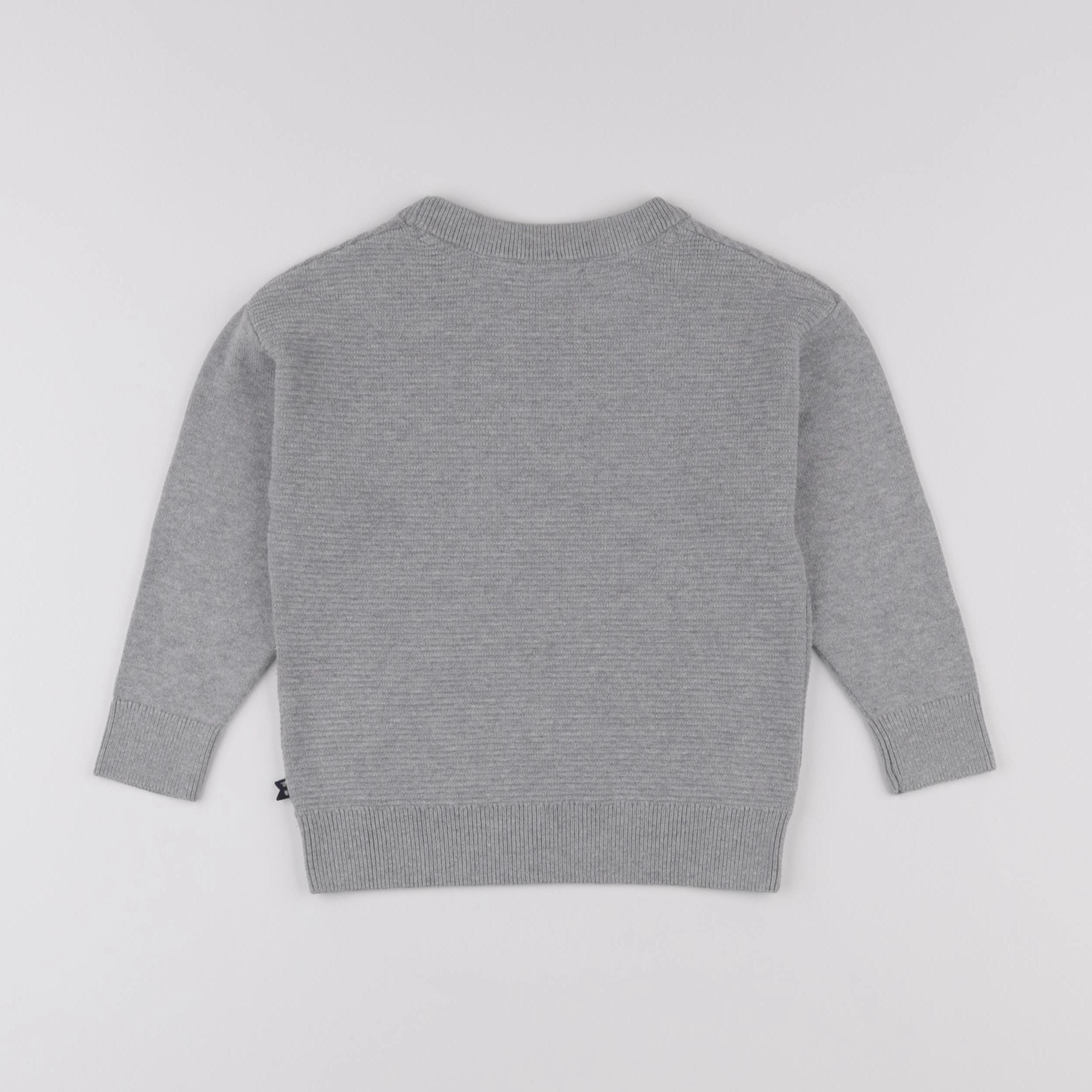 Okaidi - pull gris - 4 ans