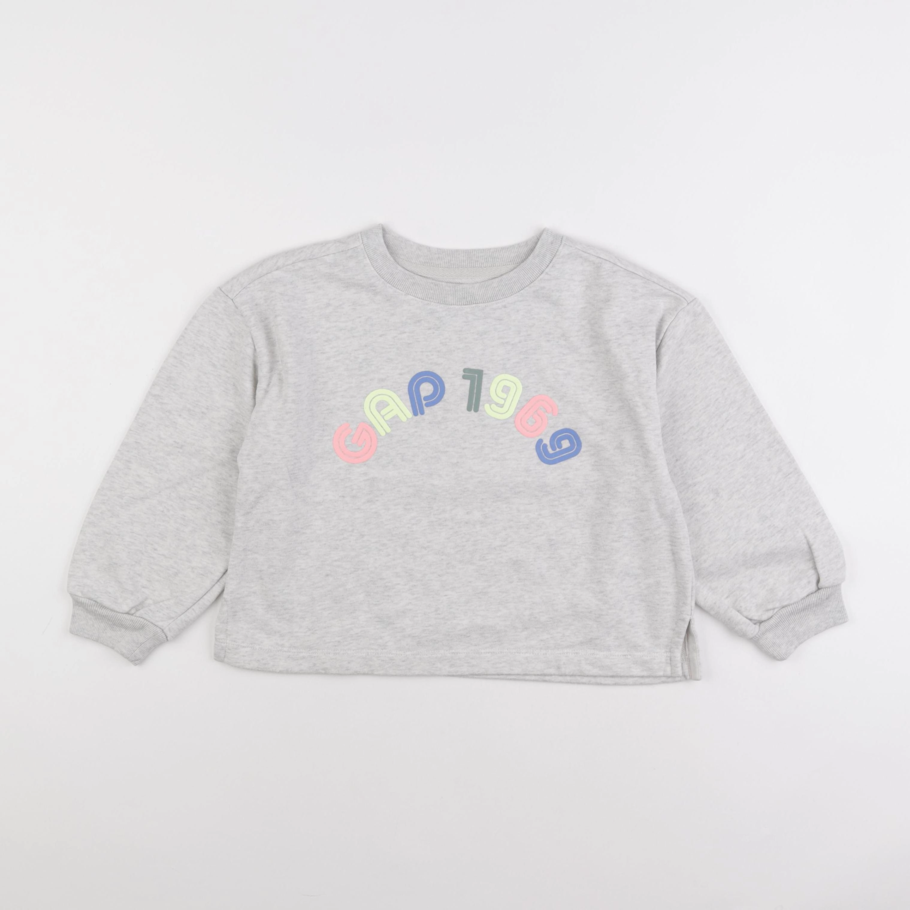 GAP - sweat gris - 6/7 ans